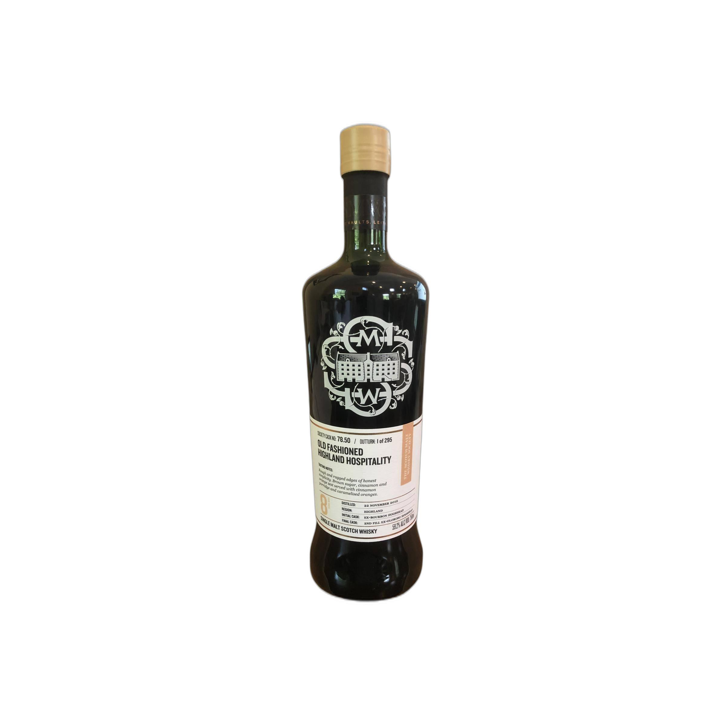 The Scotch Malt Whisky Society 2012 8 Years Single Malt Whisky