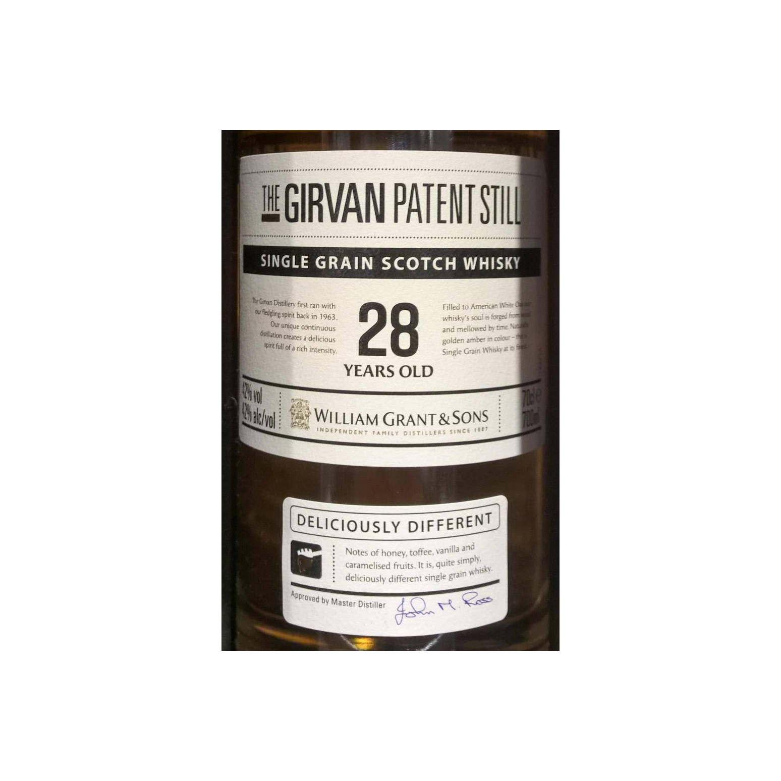 Girvan 28 Years Single Grain Whisky 2