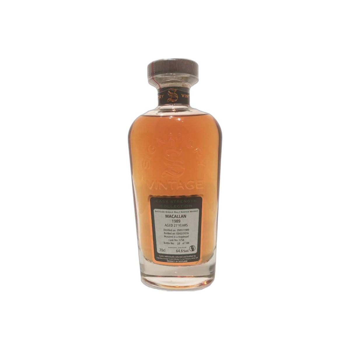 The Macallan Cask Strength Collection 1989 27 Years Single Malt Whisky