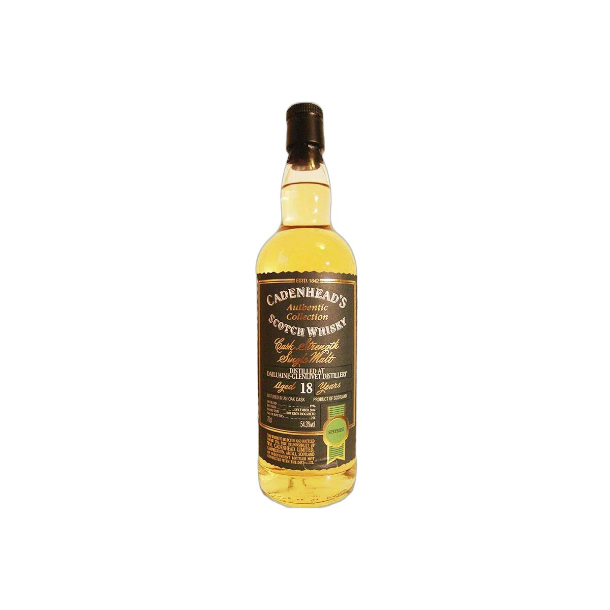 Dailuaine Authentic Collection 1996 18 Years Single Malt Whisky