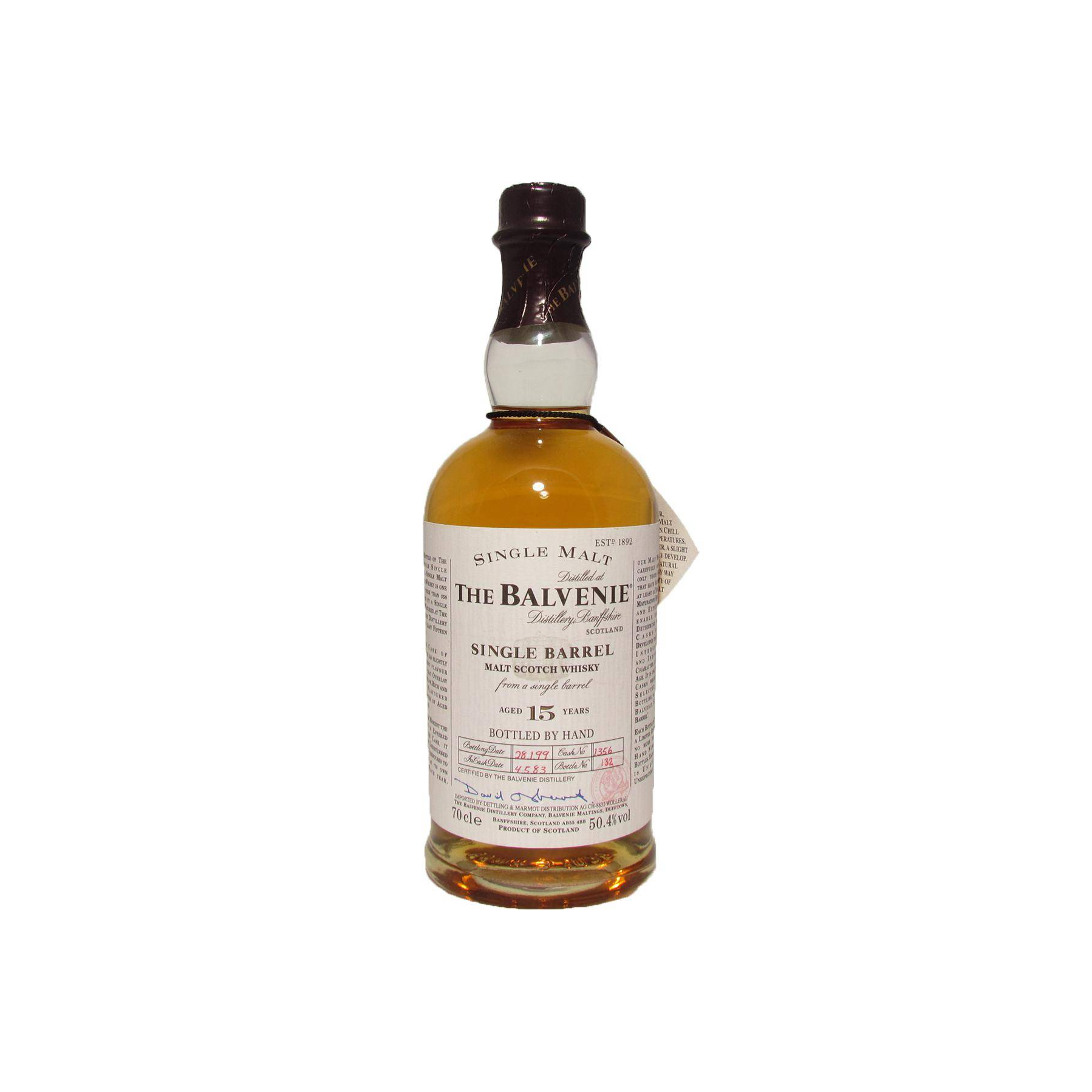 The Balvenie Single Cask 1983 15 Years Single Malt Whisky