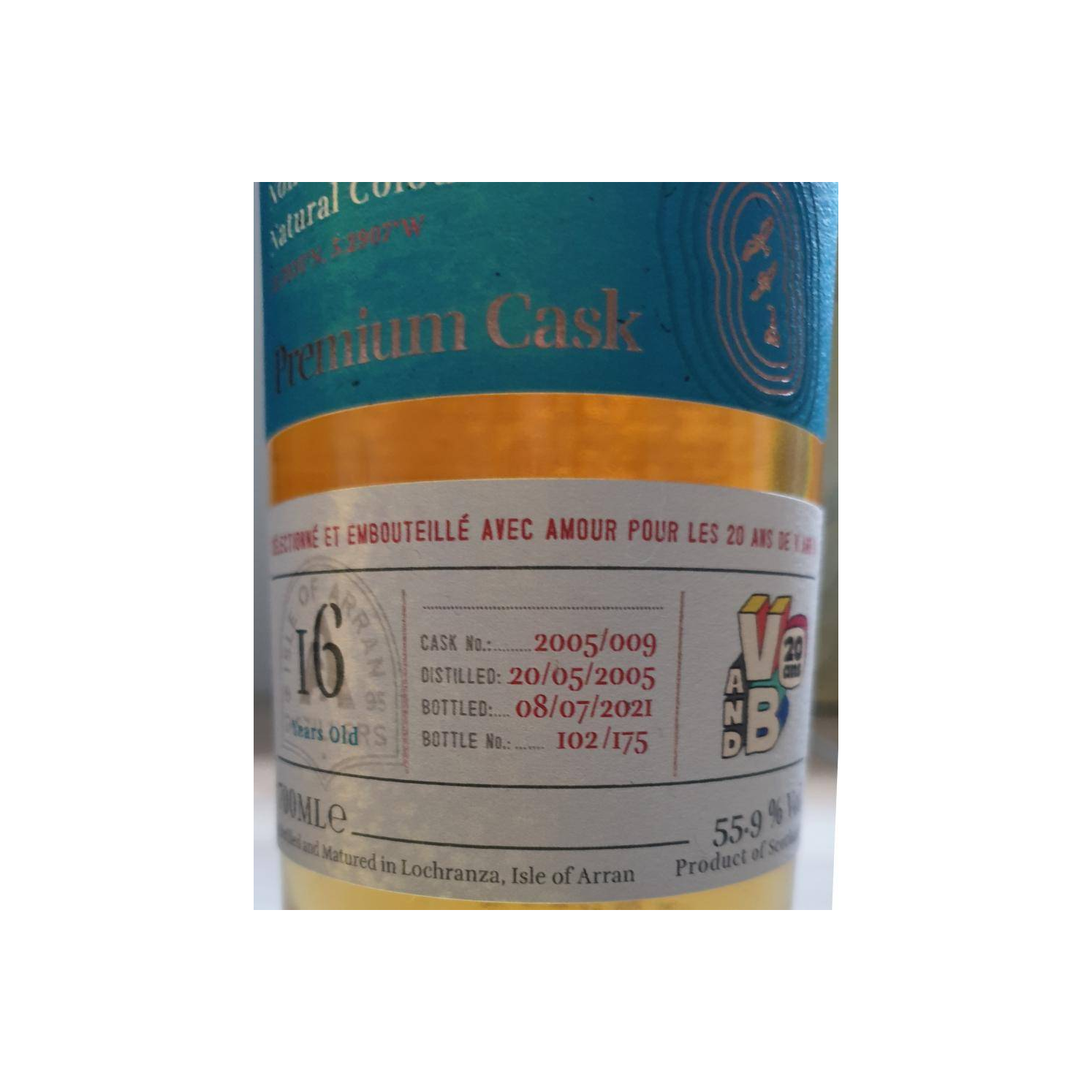 Arran 2005 16 Years Single Malt Whisky 3