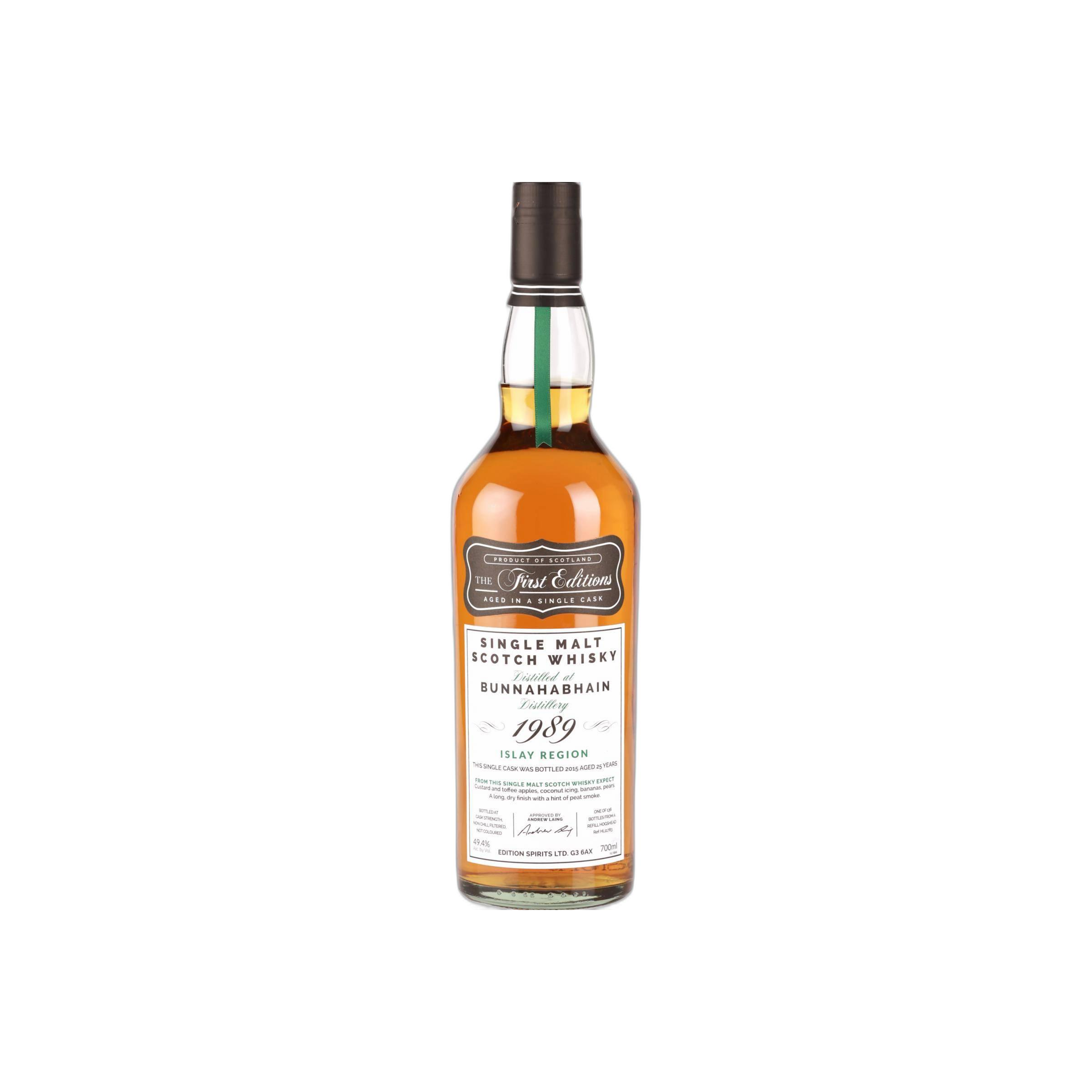 Bunnahabhain The First Editions 1989 25 Years Single Malt Whisky