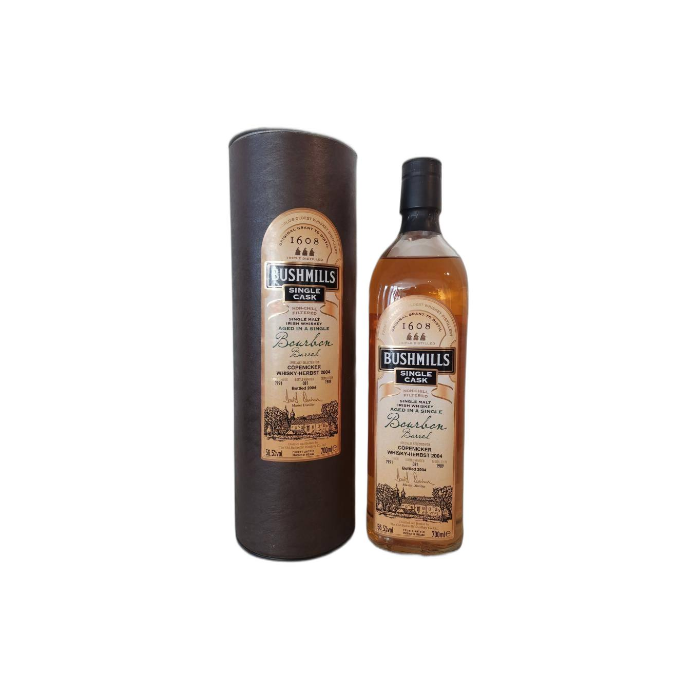 Bushmills Single Cask 1989 15 Years Single Malt Whisky 3