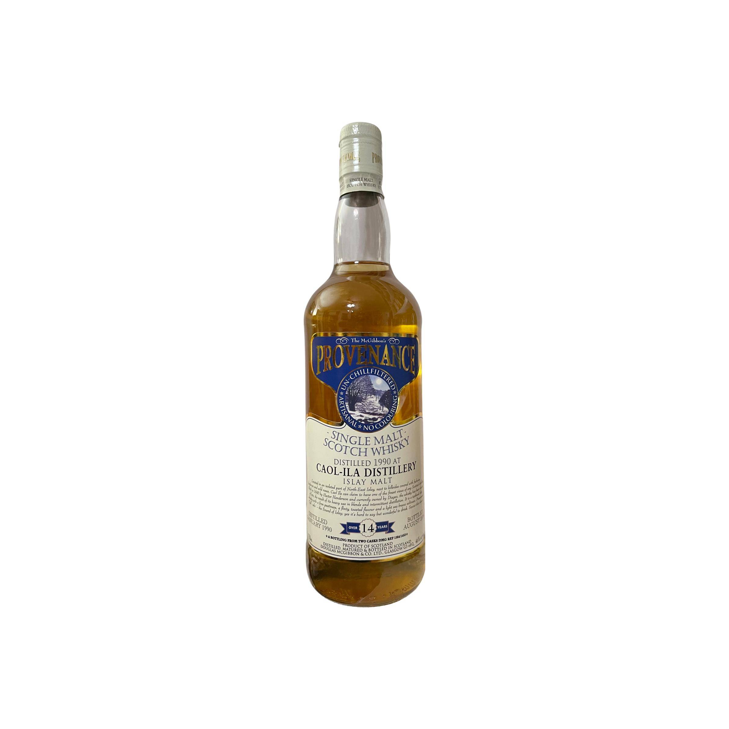 Caol Ila McGibbon's Provenance 1990 14 Years Single Malt Whisky