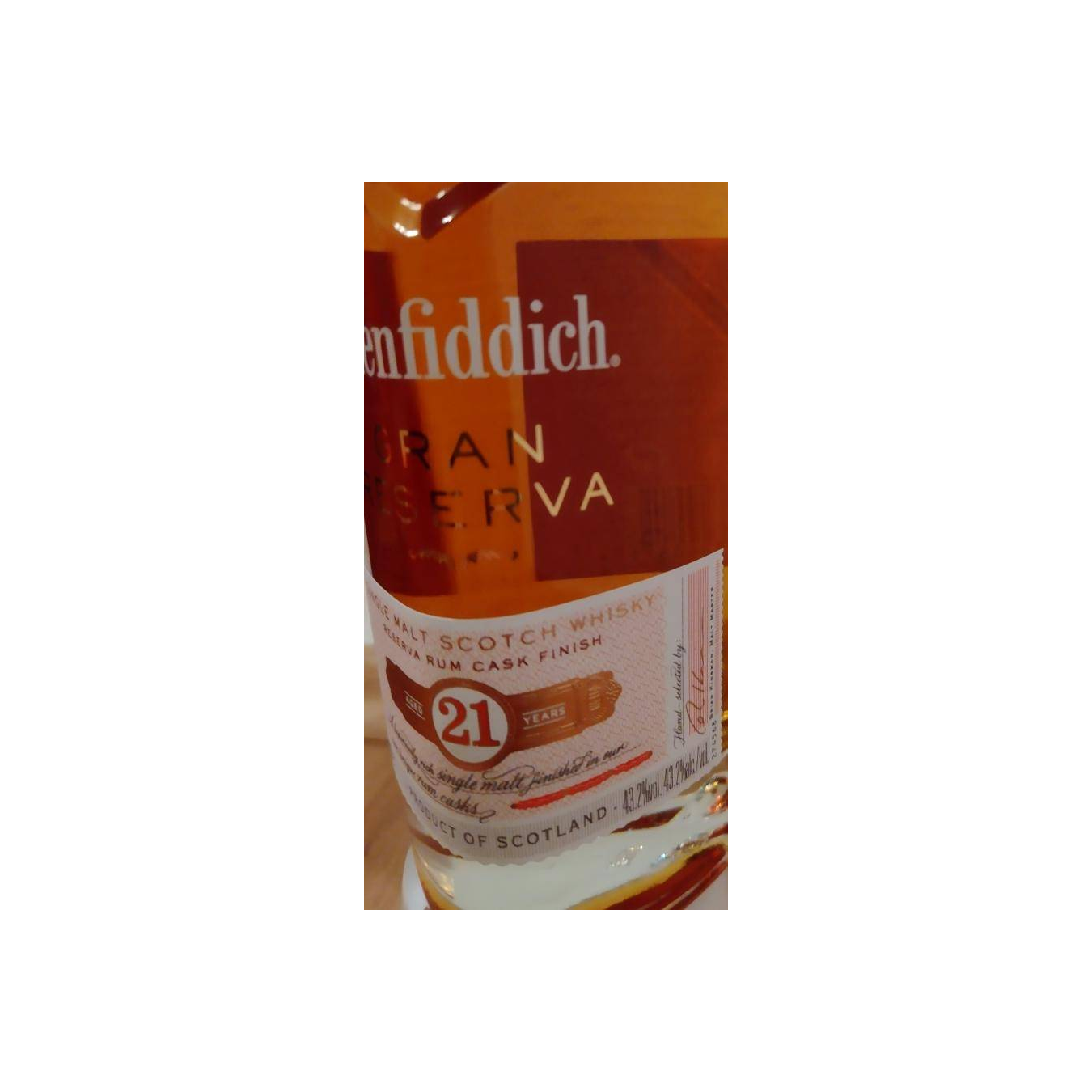 Glenfiddich 21 Years Single Malt Whisky 3