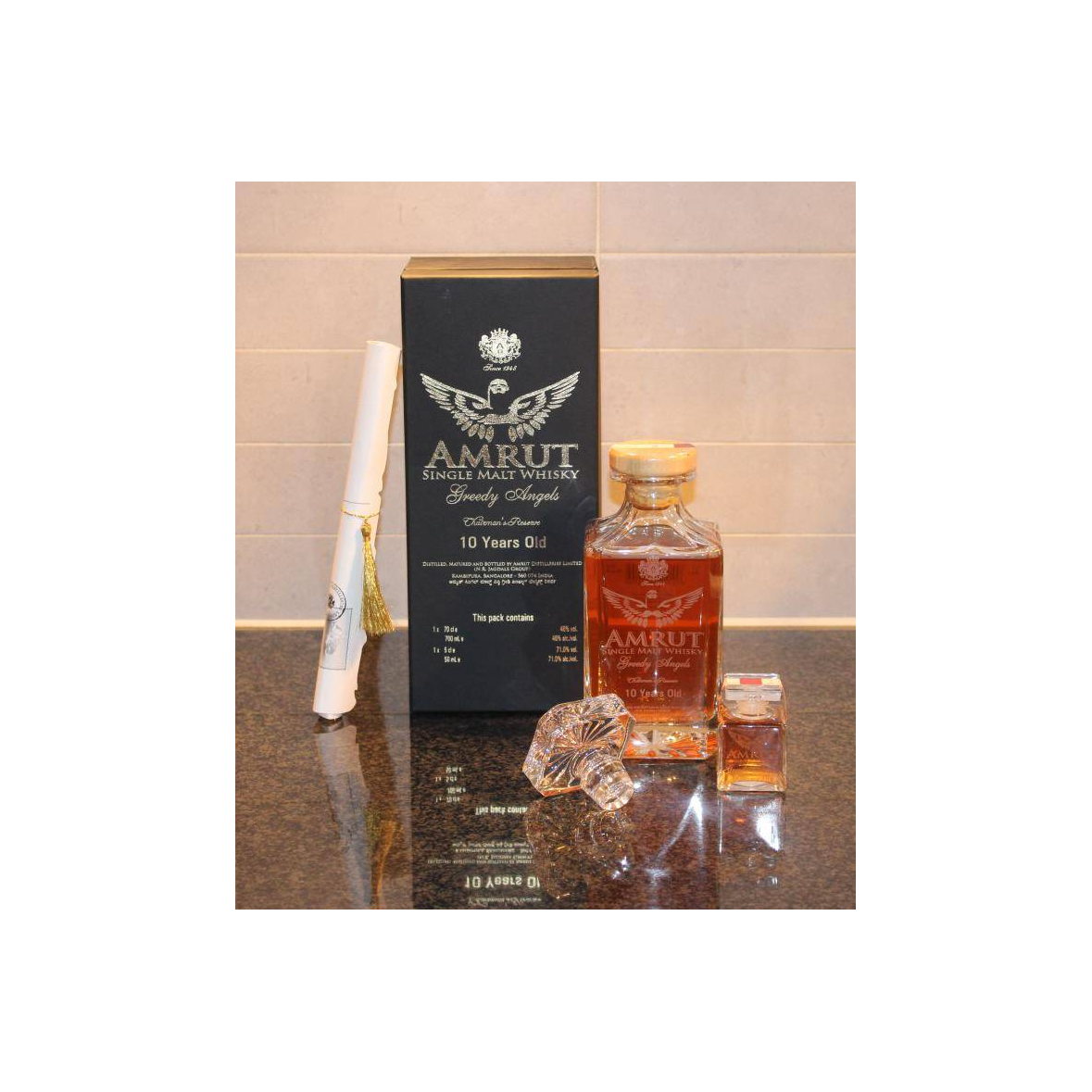 Amrut 10 Years Single Malt Whisky 3