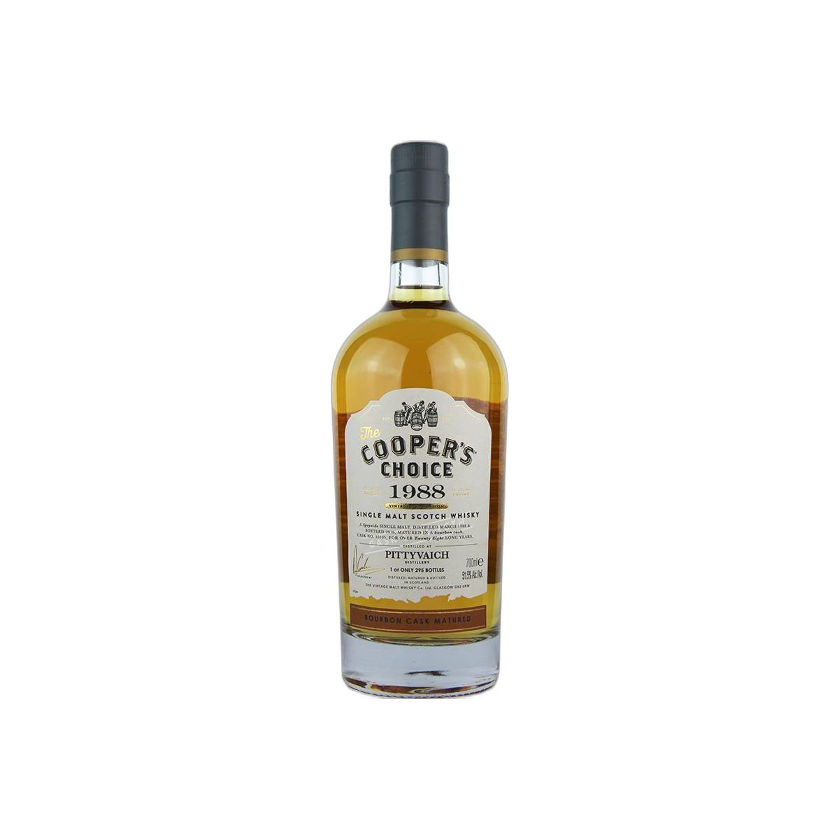 Pittyvaich The Cooper's Choice 1988 28 Years Single Malt Whisky