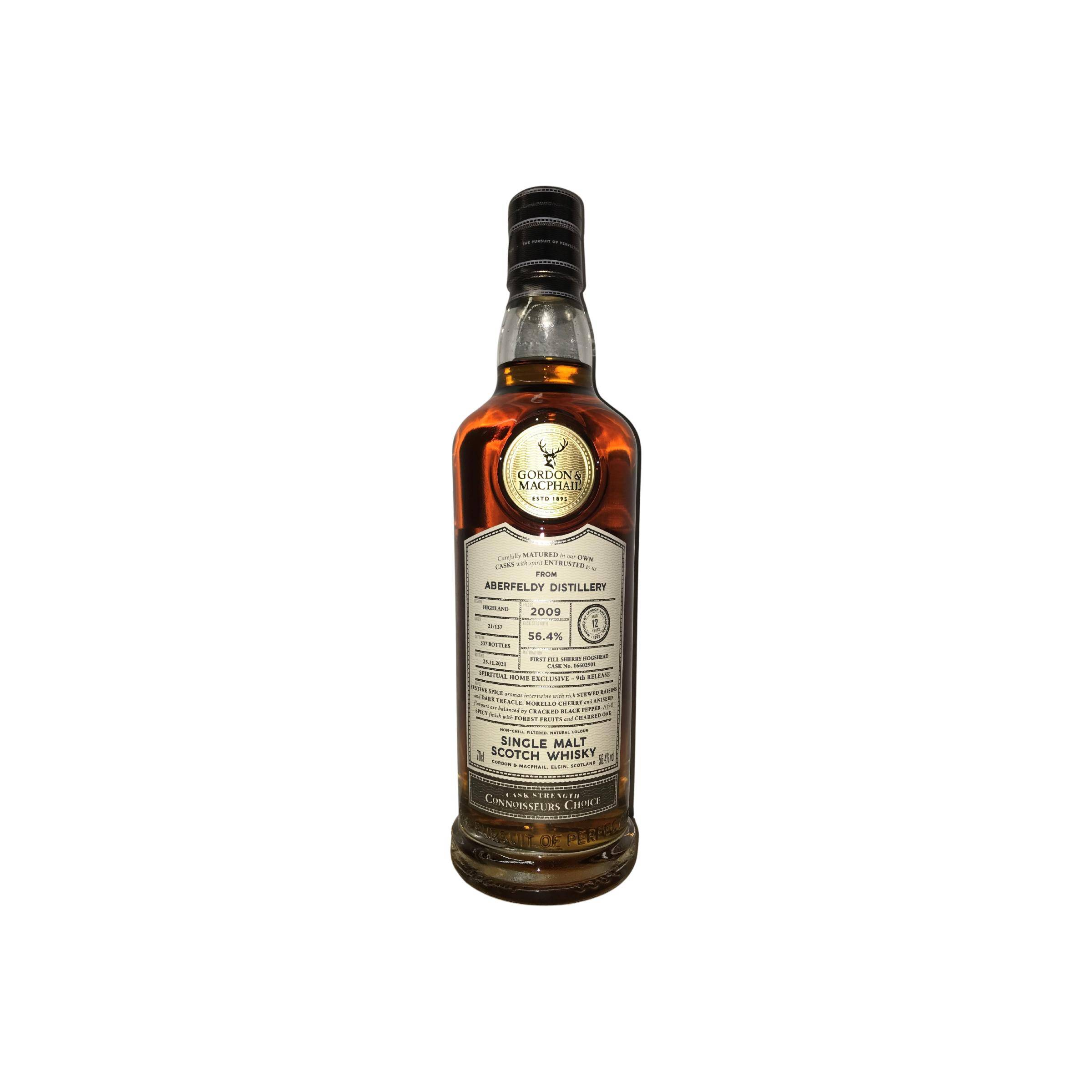 Aberfeldy Connoisseurs Choice - Cask Strength 2009 12 Years Single Malt Whisky