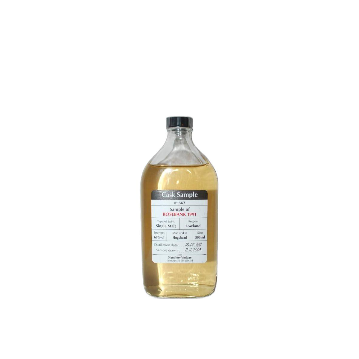 Rosebank 1991 12 Years Single Malt Whisky