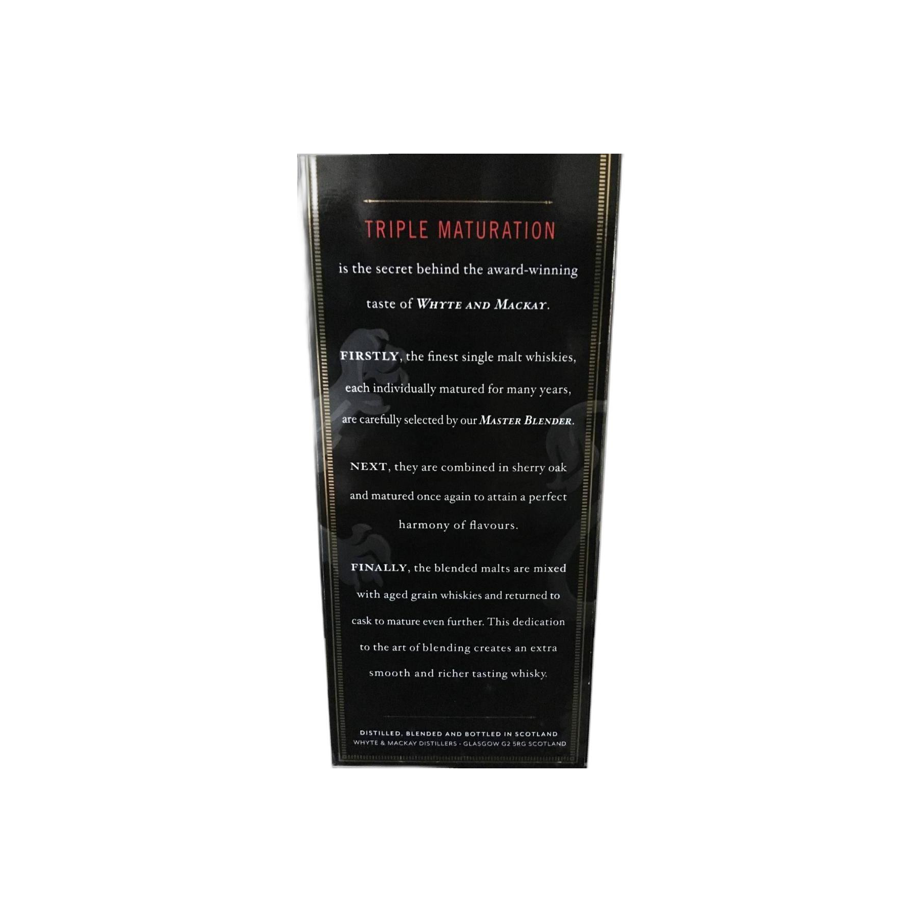 Whyte & Mackay Blended Whisky 3
