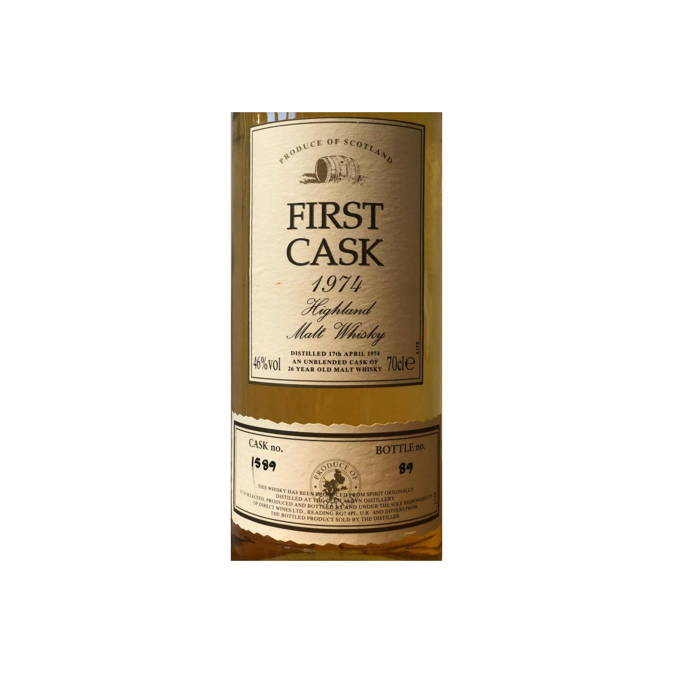 The Scotch Malt Whisky Society 1974 26 Years Single Malt Whisky 2