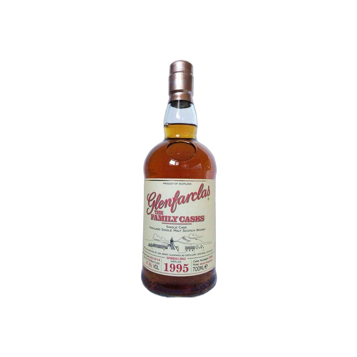 Glenfarclas 1995 19 Years Single Malt Whisky