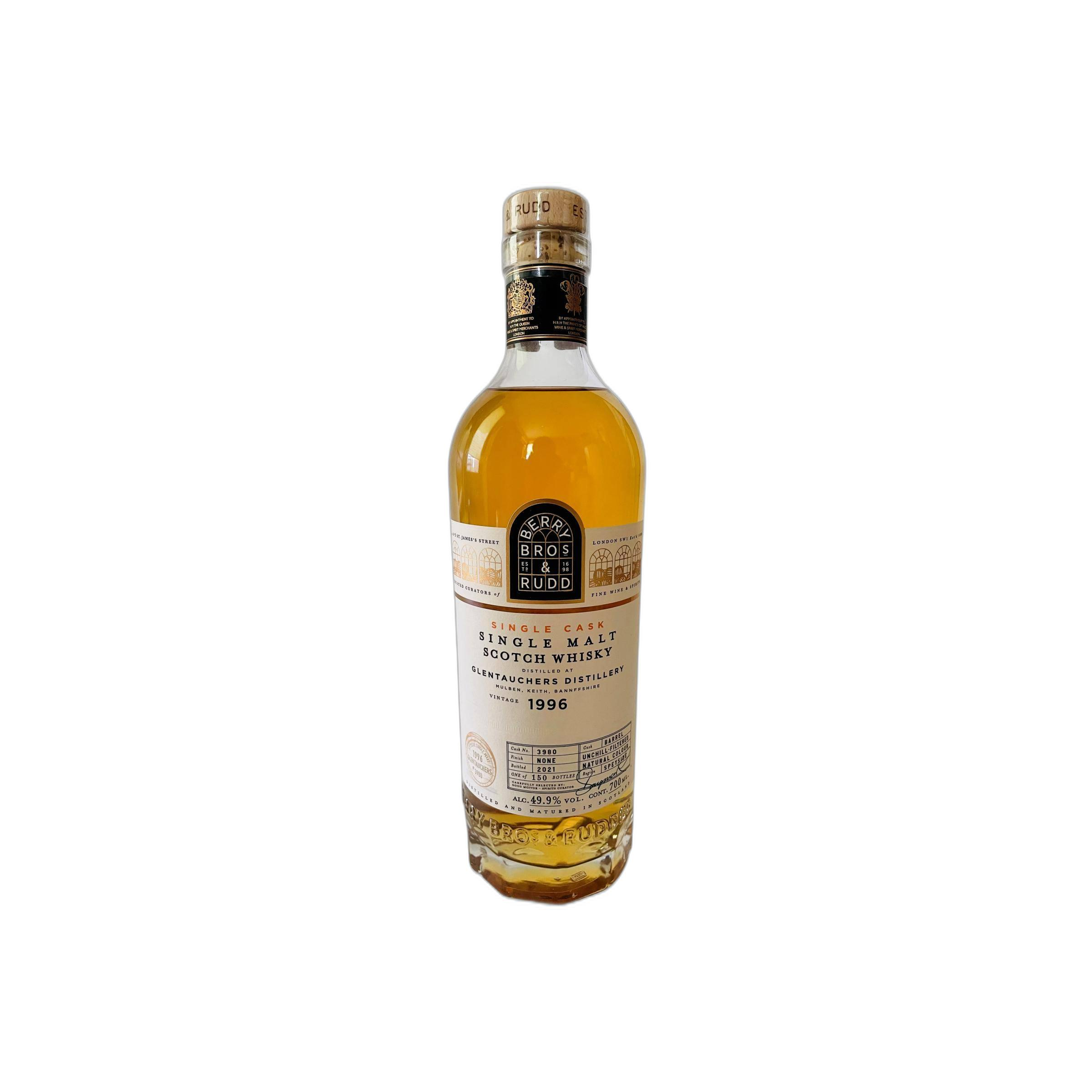 Glentauchers 1996 25 Years Single Malt Whisky