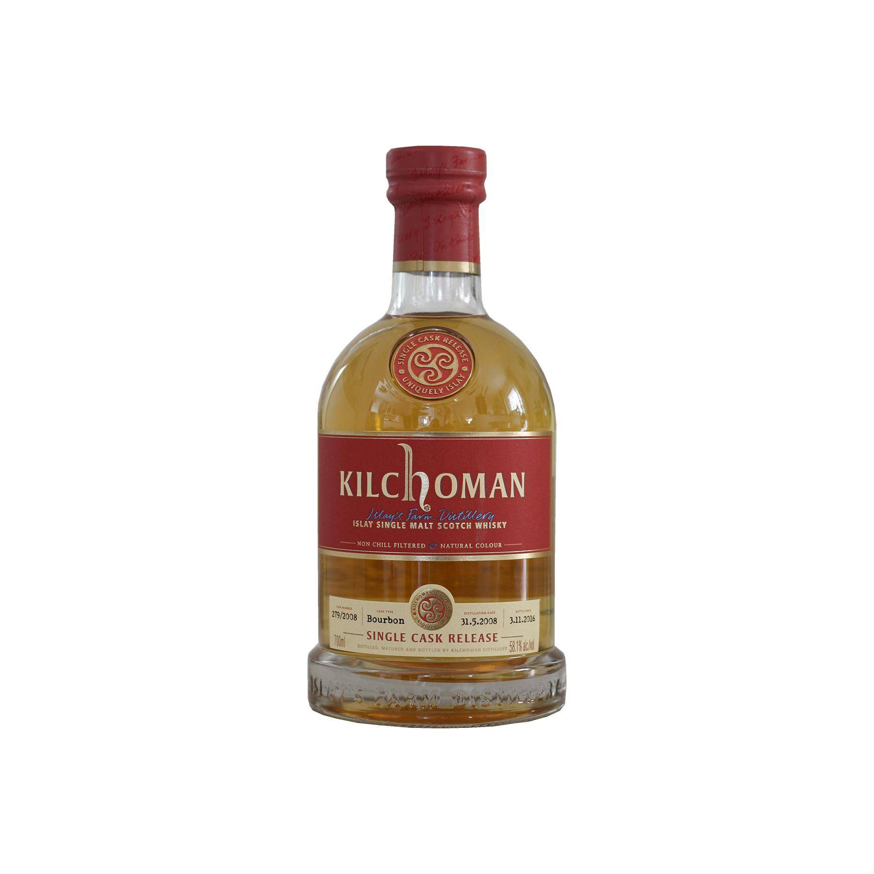 Kilchoman 2008 8 Years Single Malt Whisky