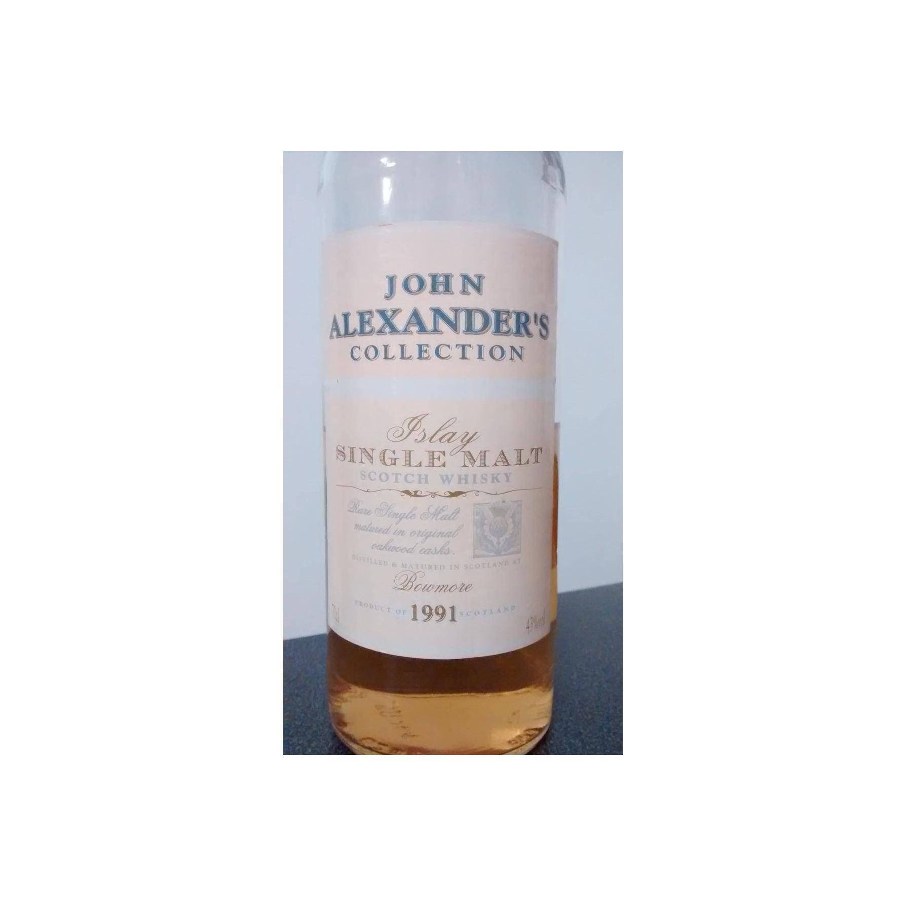 Bowmore 1991 10 Years Single Malt Whisky 2