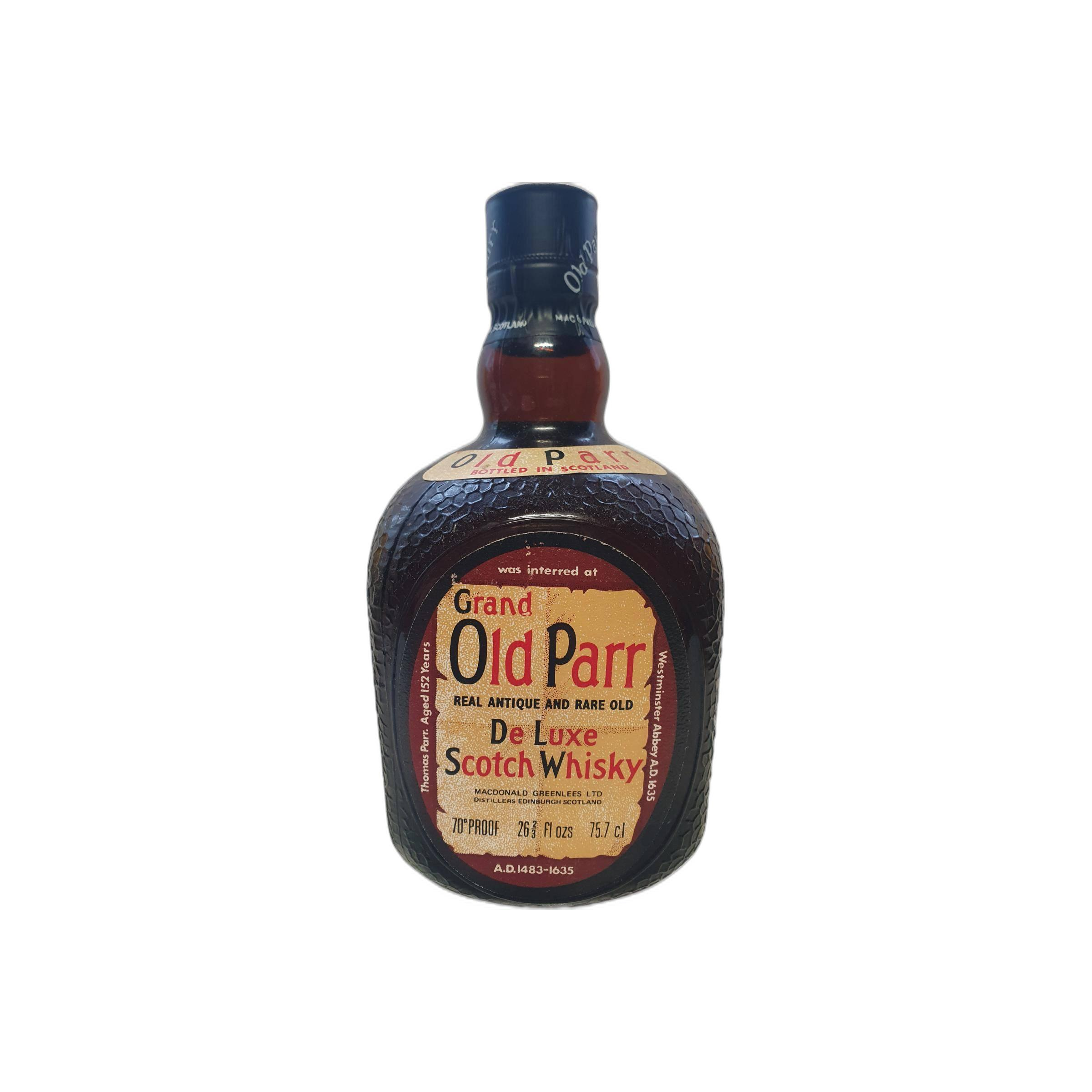 Grand Old Parr De Luxe Scotch Whisky