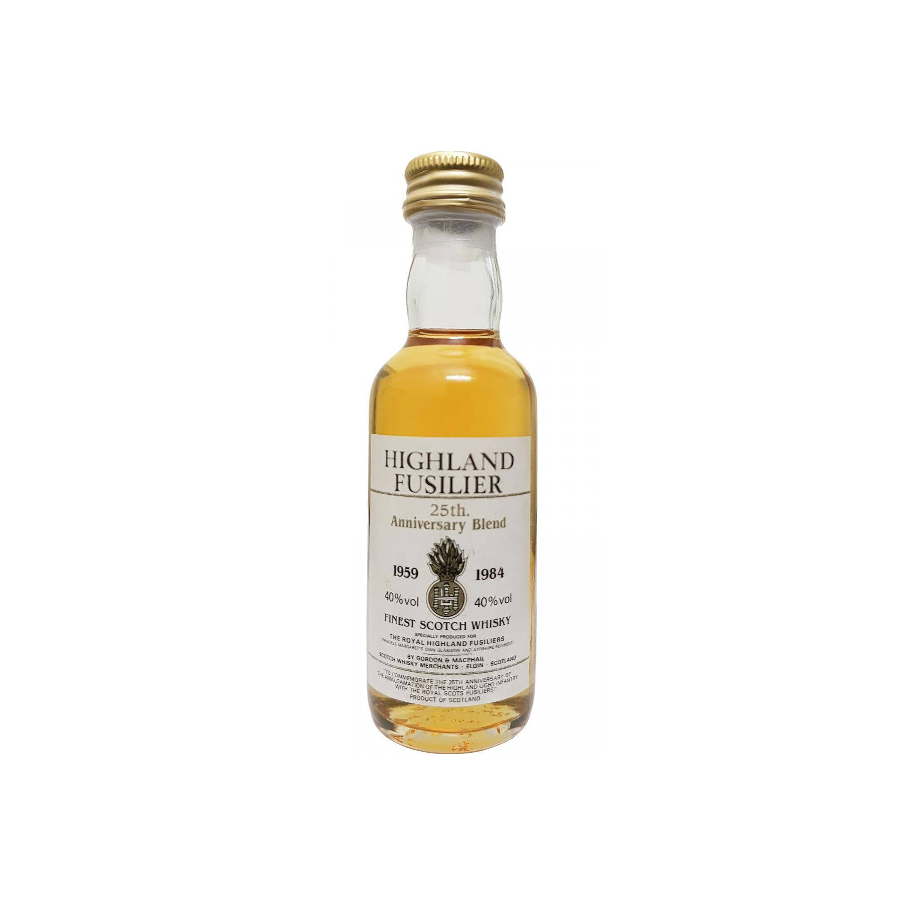Gordon & MacPhail Miniature Blended Whisky 2