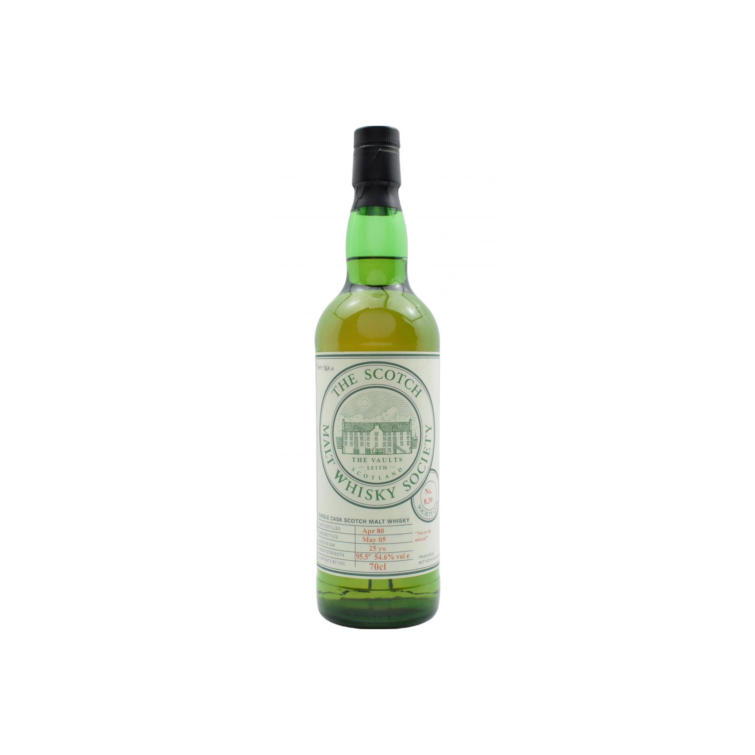 The Scotch Malt Whisky Society 1980 25 Years Single Malt Whisky