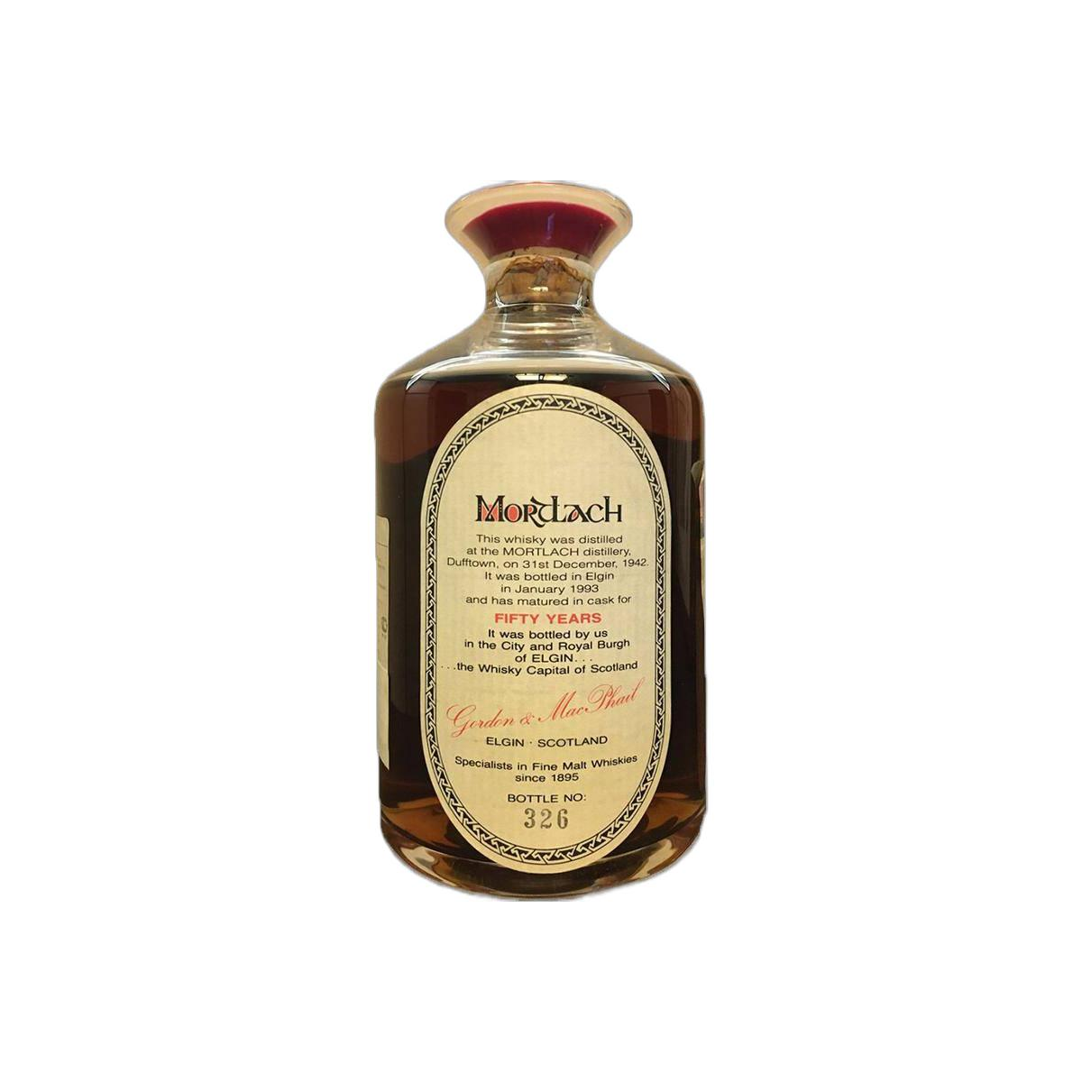 Mortlach 1942 50 Years Single Malt Whisky