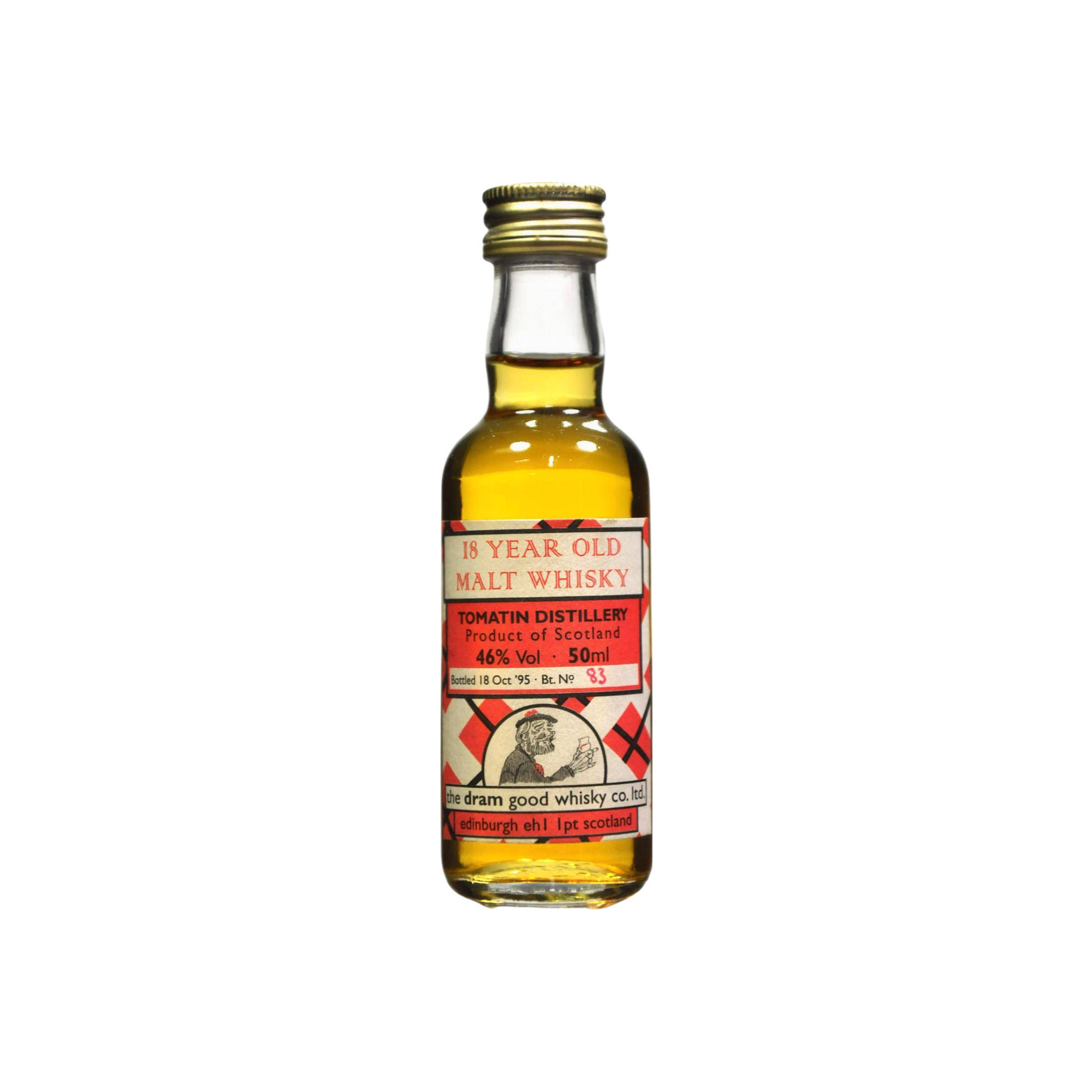 Tomatin Miniature 18 Years Single Malt Whisky 2