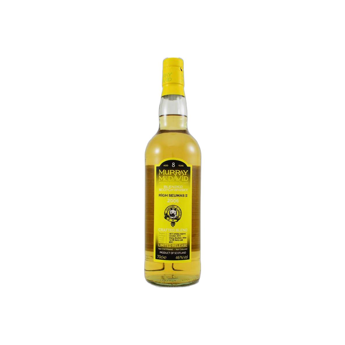 Murray McDavid 2006 8 Years Blended Whisky