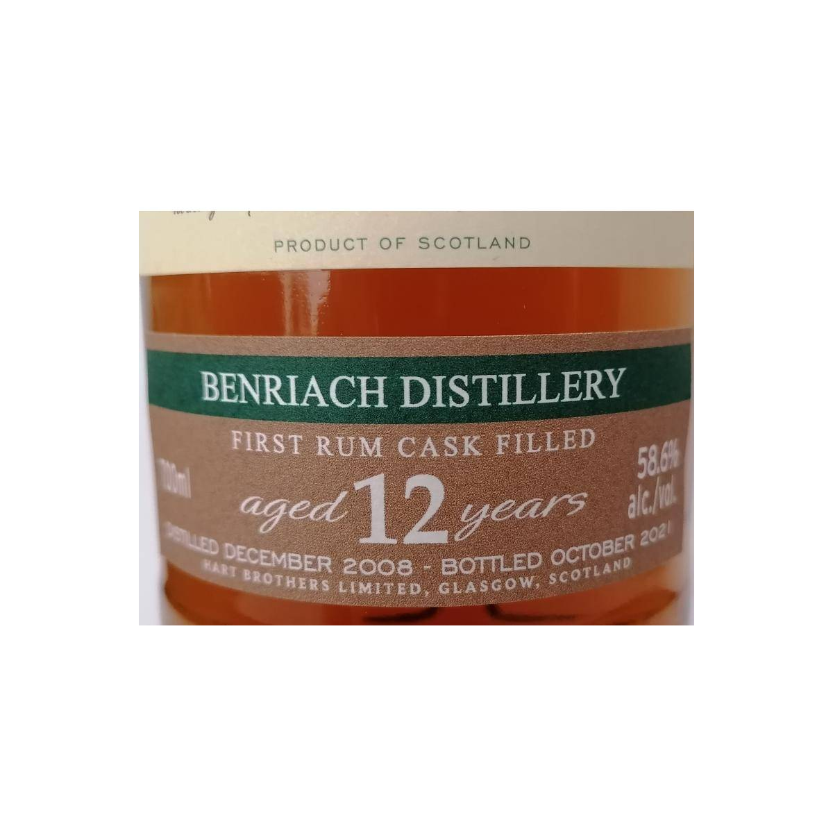 BenRiach 2008 12 Years Single Malt Whisky 2