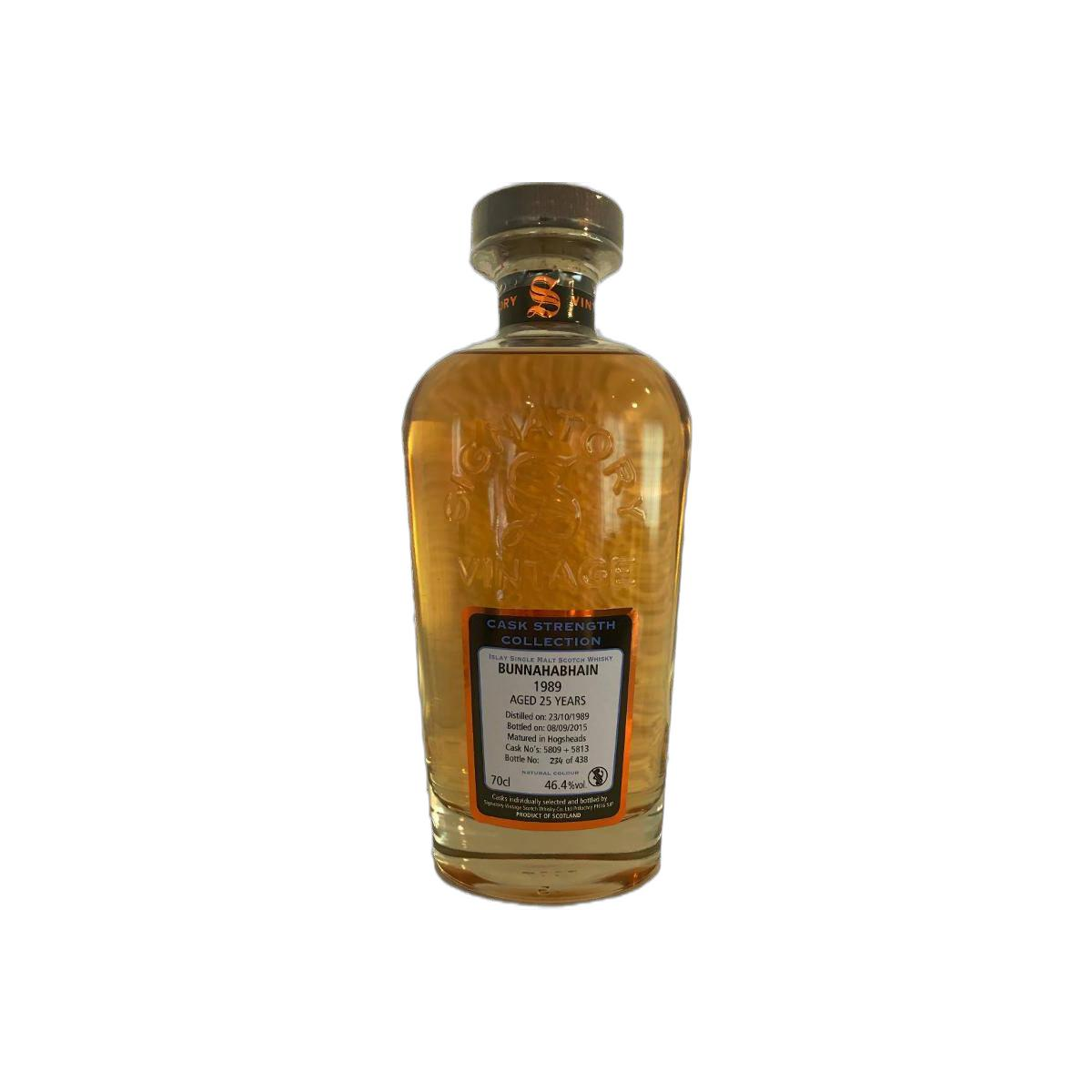 Bunnahabhain Cask Strength Collection 1989 25 Years Single Malt Whisky