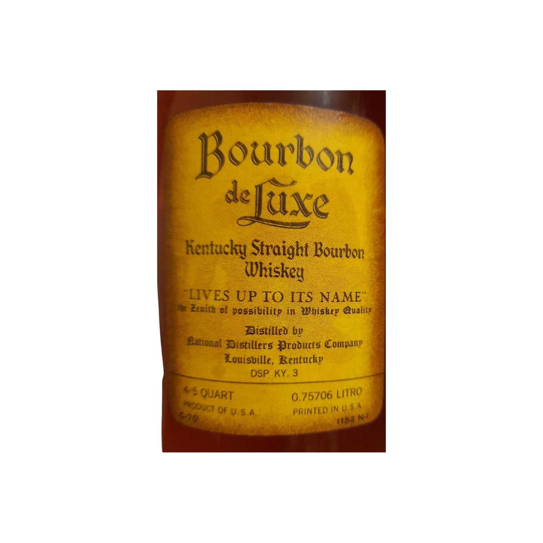 Bourbon de Luxe 1958 2