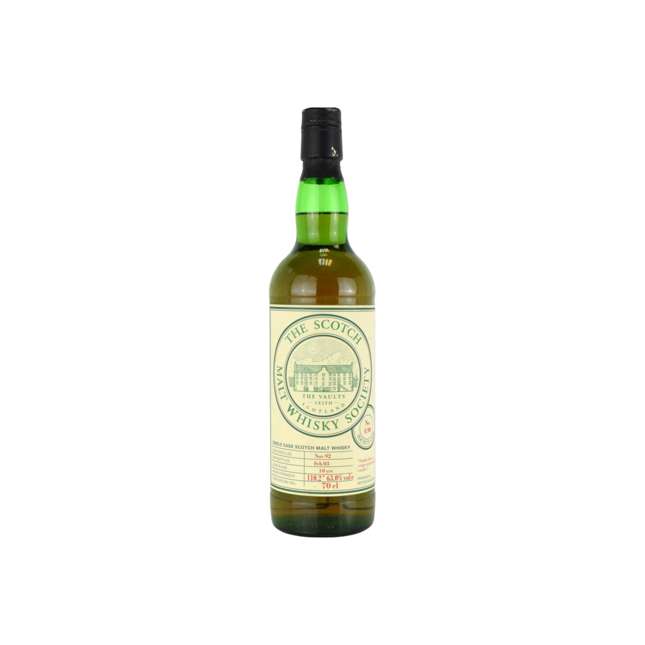 The Scotch Malt Whisky Society 1992 10 Years Single Malt Whisky