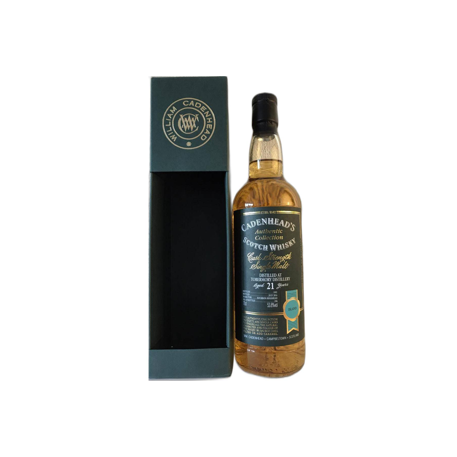 Tobermory Authentic Collection 1995 21 Years Single Malt Whisky 3