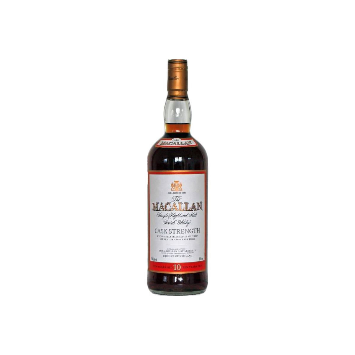The Macallan Cask Strength Collection 10 Years Single Malt Whisky 2