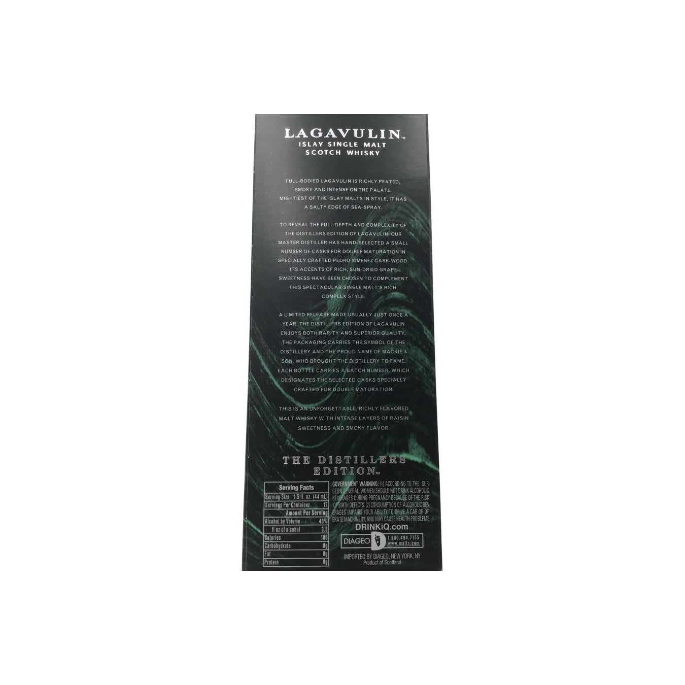 Lagavulin The Distillers Edition 2006 15 Years Single Malt Whisky 3