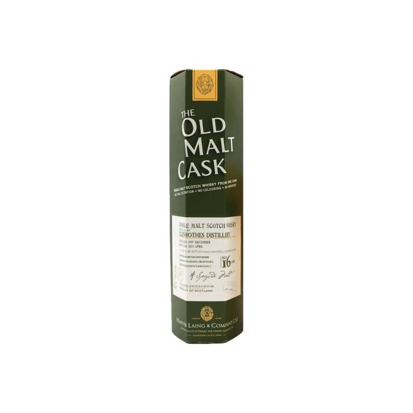 The Glenrothes Old Malt Cask 1997 16 Years Single Malt Whisky 2