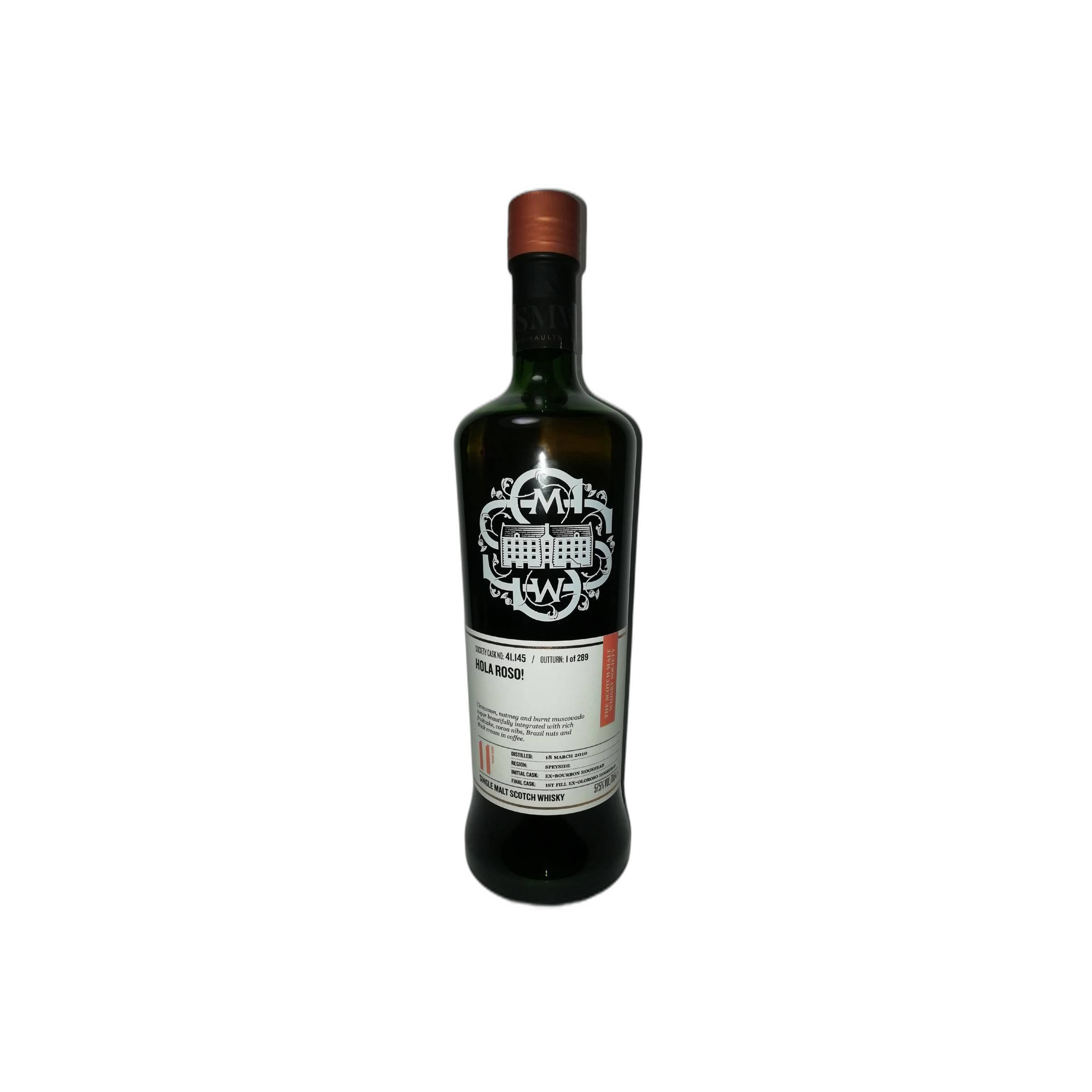 The Scotch Malt Whisky Society 2010 11 Years Single Malt Whisky