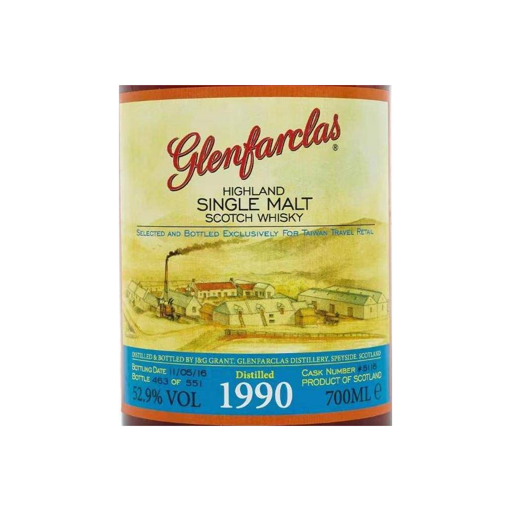 Glenfarclas 1990 25 Years Single Malt Whisky 2