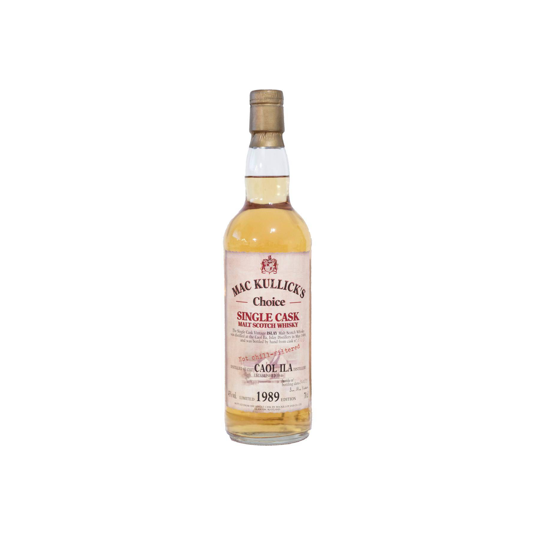 Caol Ila 1989 10 Years Single Malt Whisky