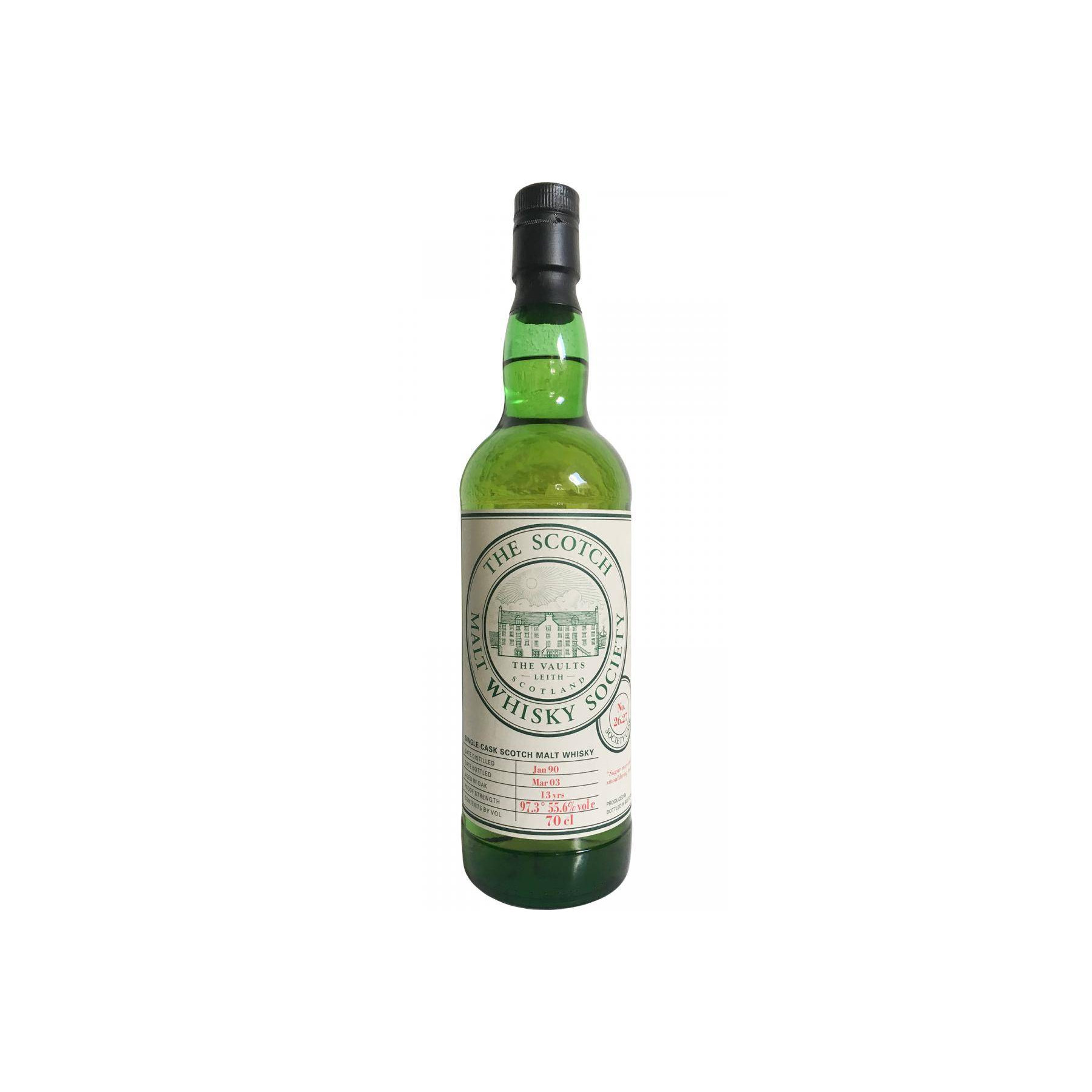 The Scotch Malt Whisky Society 1990 13 Years Single Malt Whisky