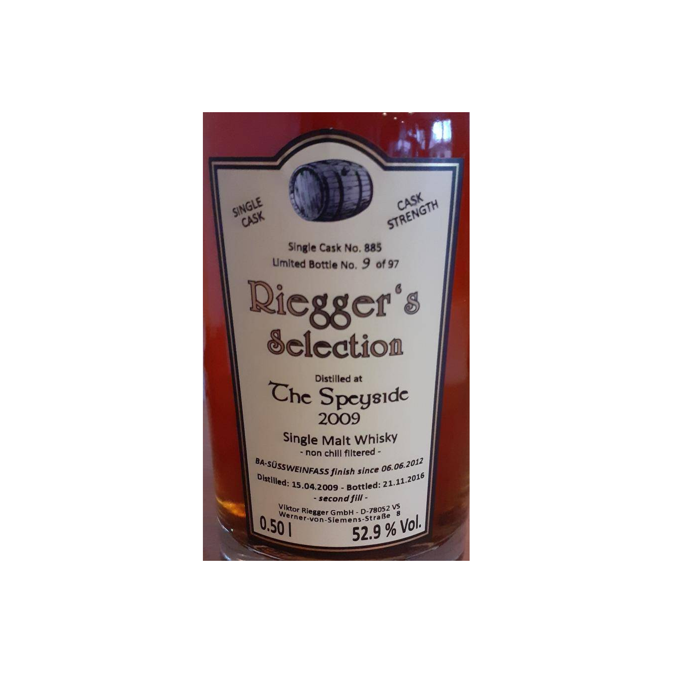 The Speyside 2009 RS