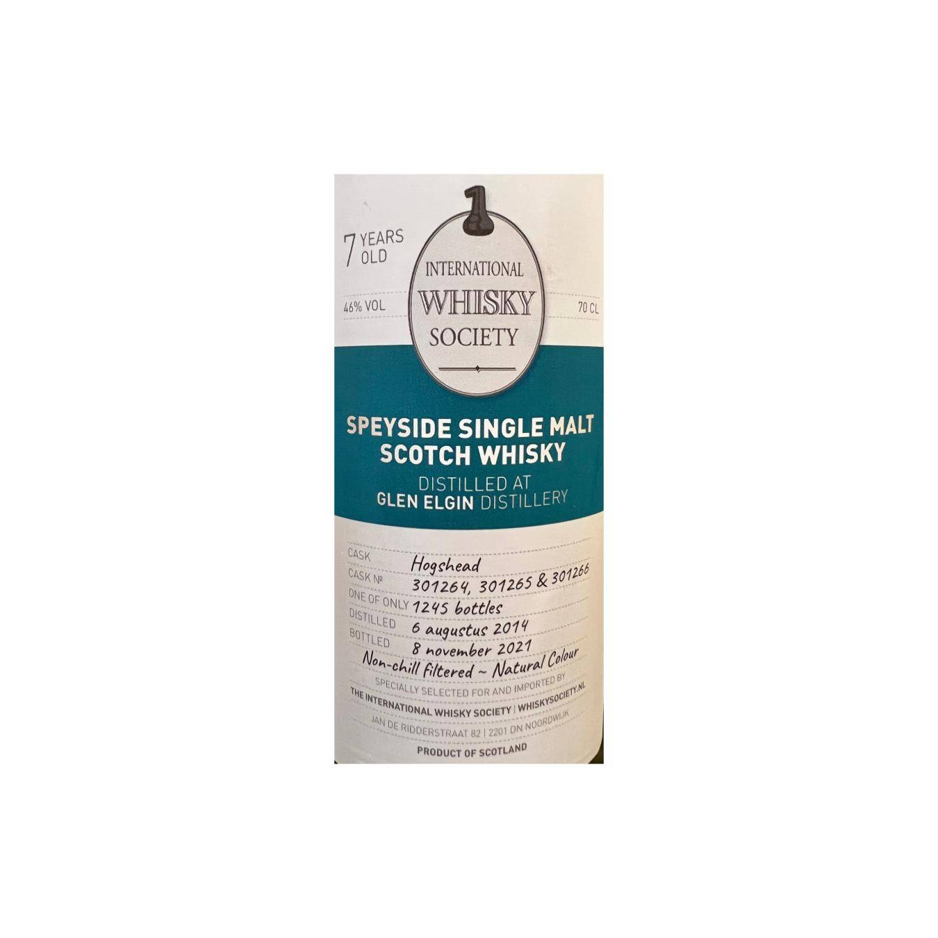 Glen Elgin 2014 7 Years Single Malt Whisky 2