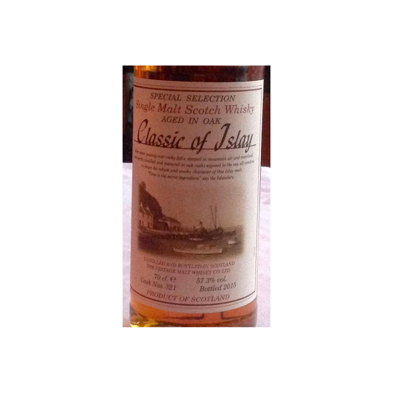 Classic of Islay Vintage 2015 JW 2