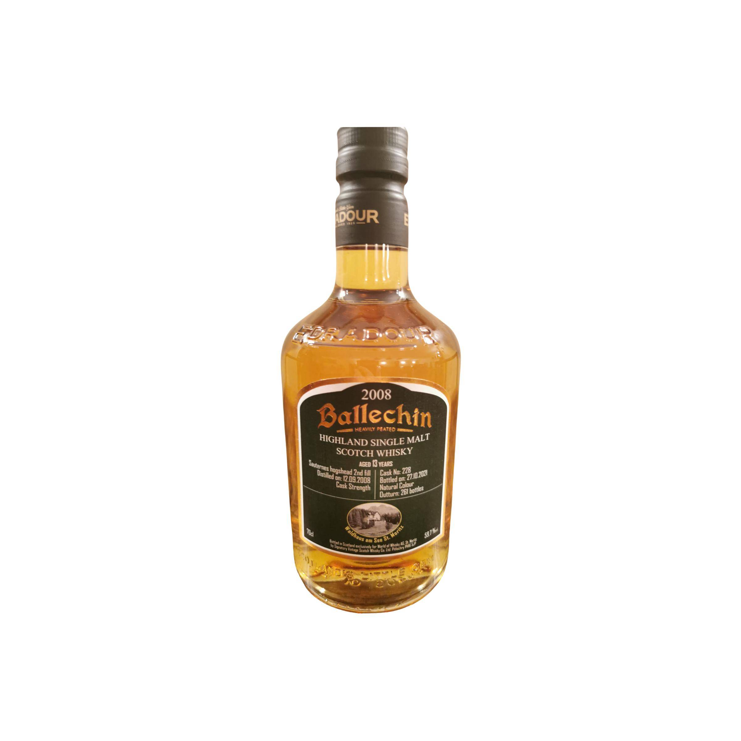 Ballechin 2008 13 Years Single Malt Whisky