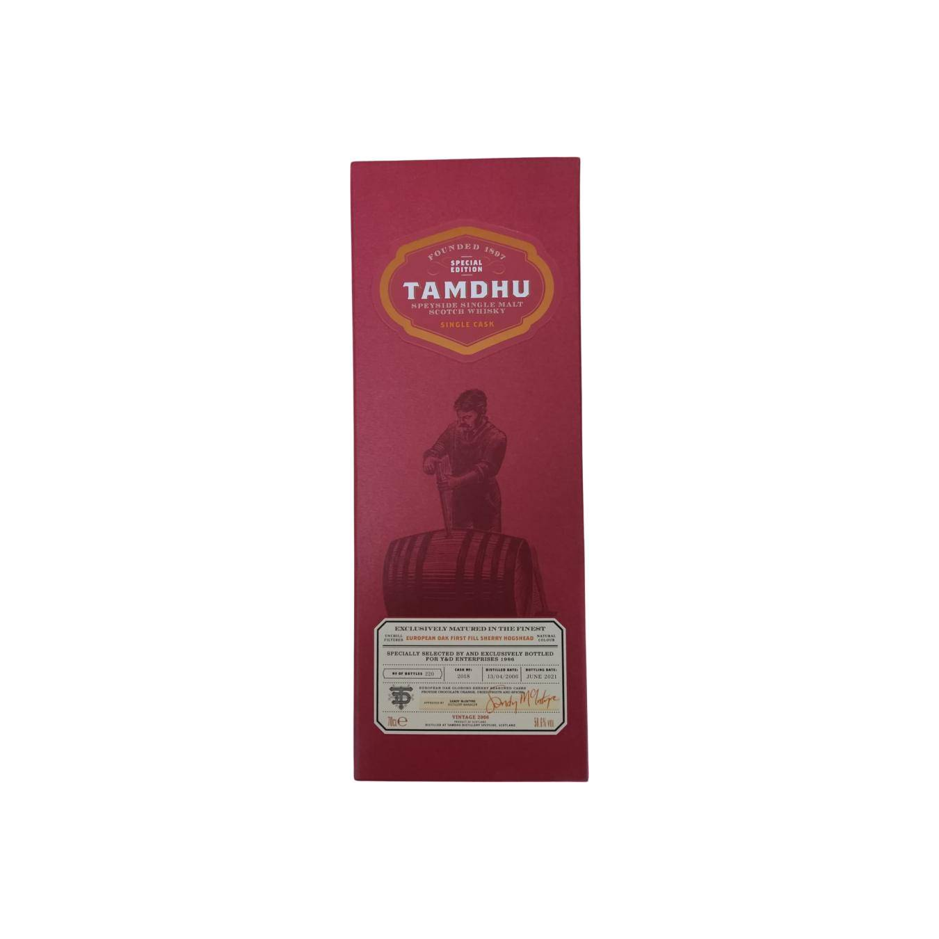 Tamdhu 2006 15 Years Single Malt Whisky 2