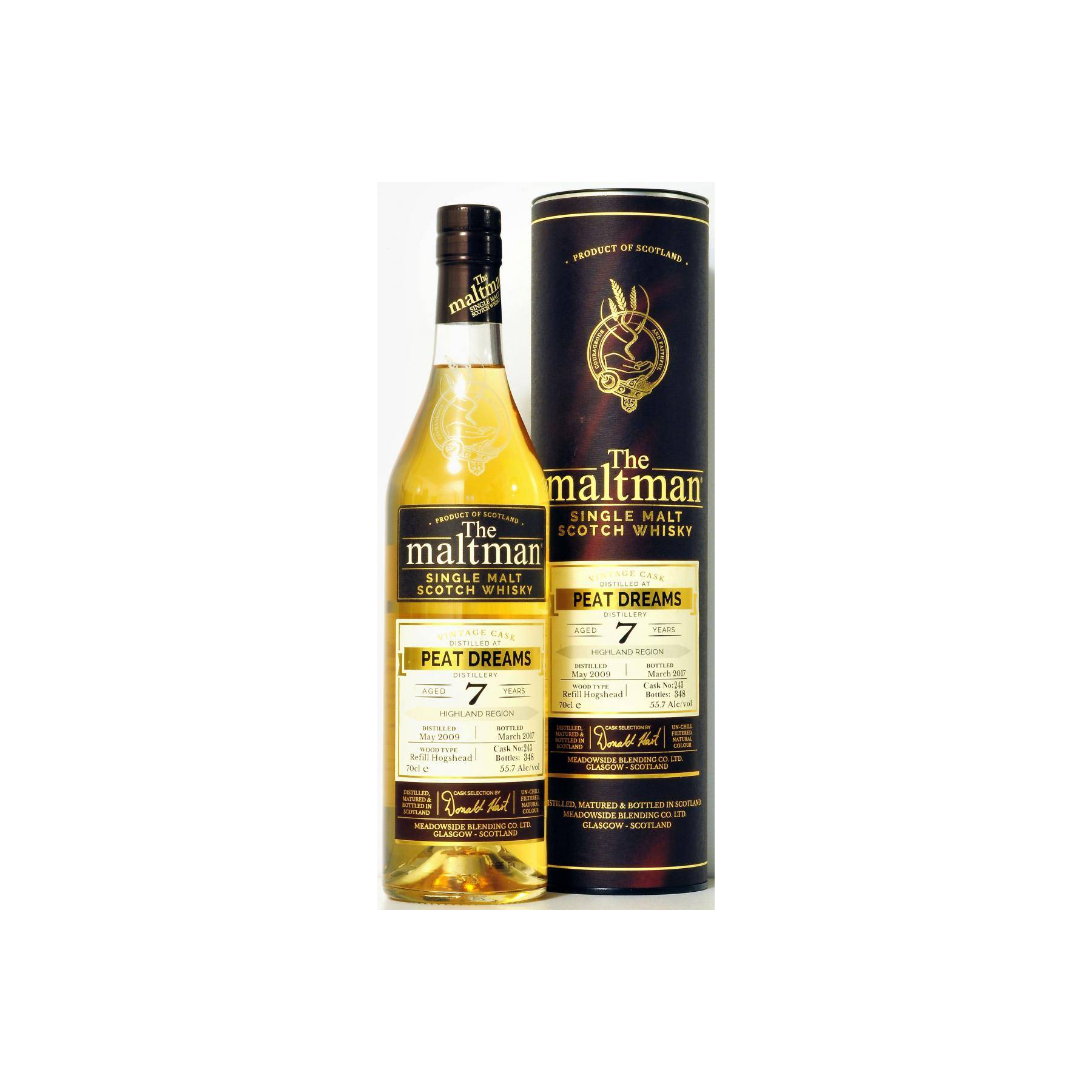 Meadowside Blending 2009 7 Years Single Malt Whisky 2