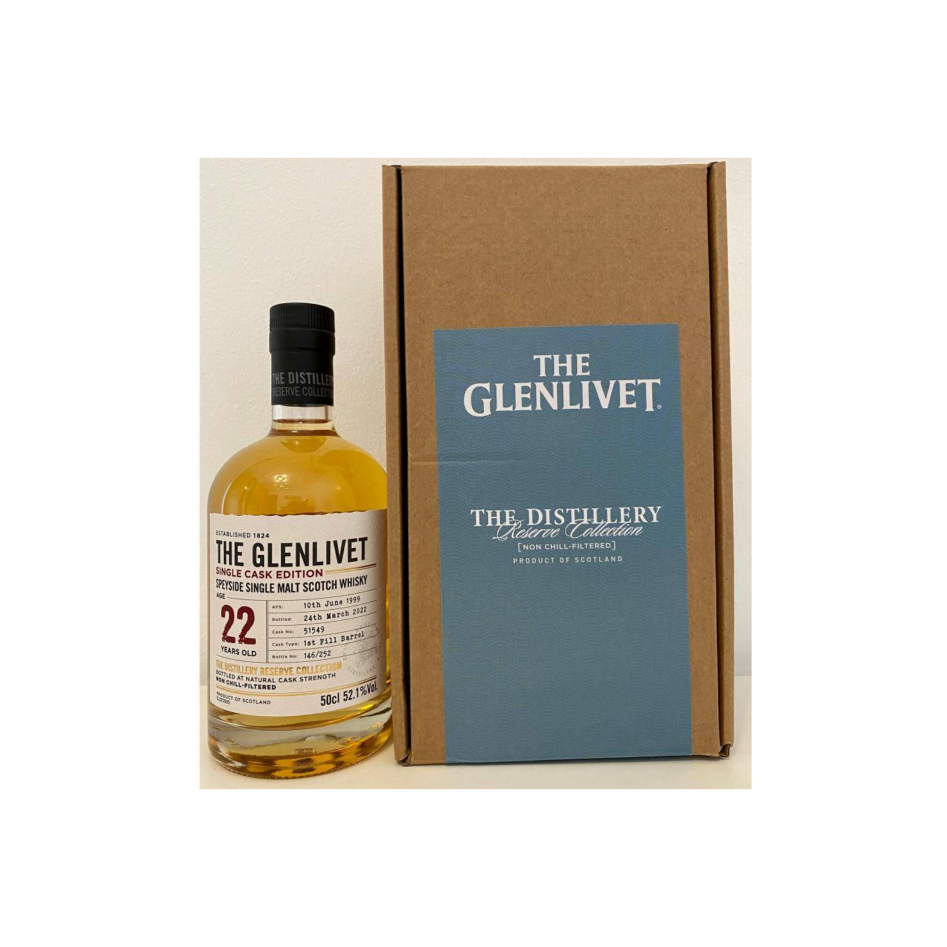 The Glenlivet 1999 22 Years Single Malt Whisky 3