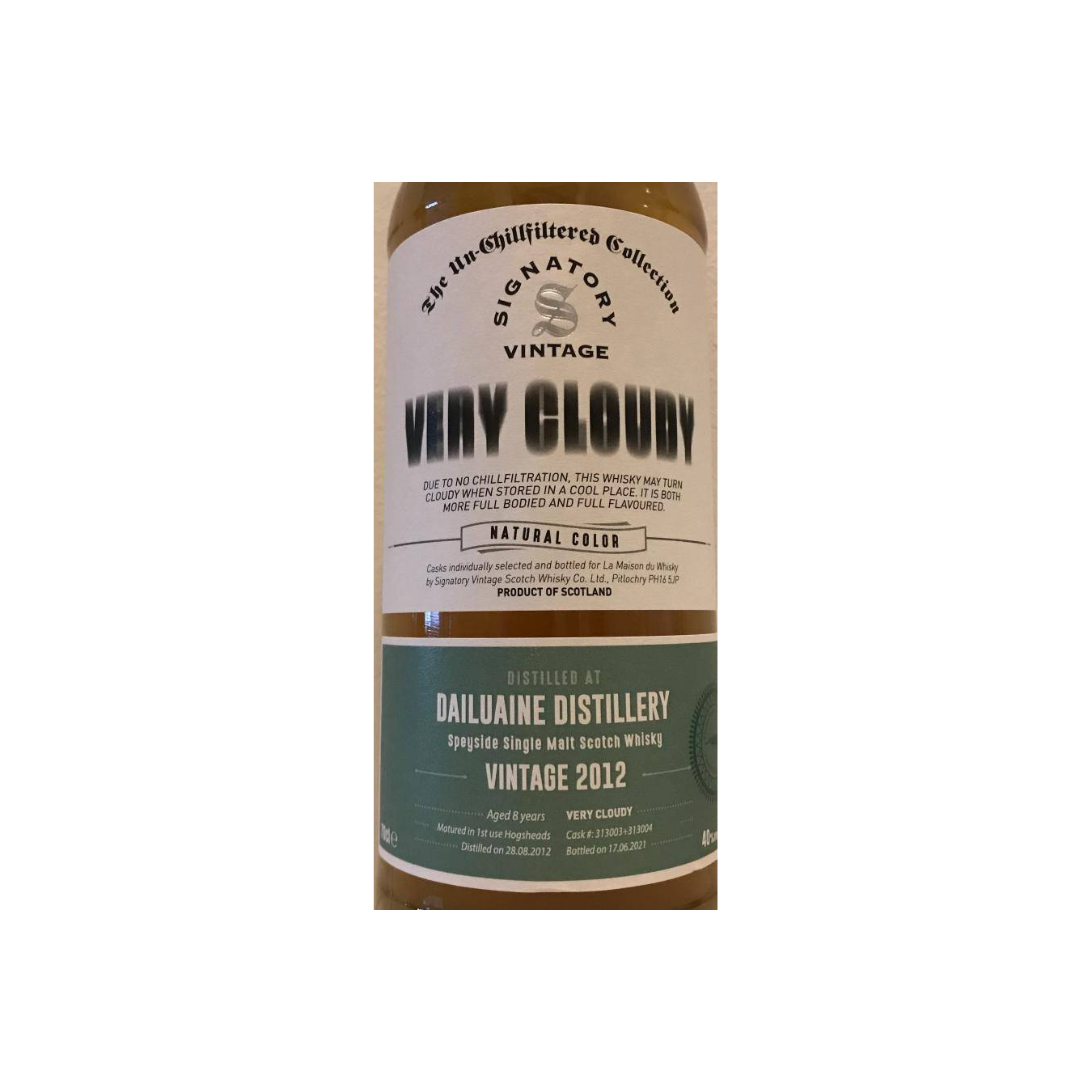 Dailuaine 2012 8 Years Single Malt Whisky 2
