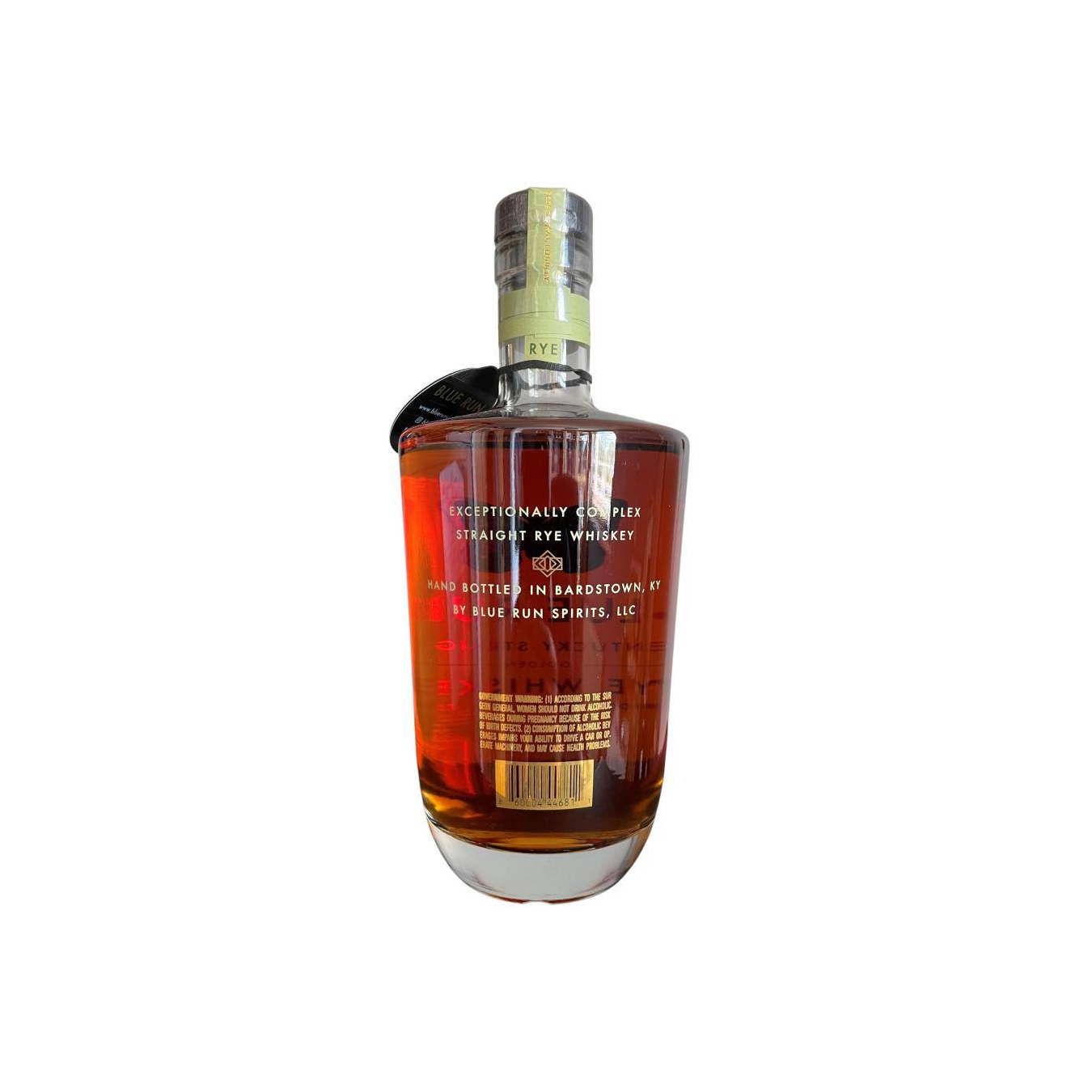 Blue Run Cask Strength Collection Rye Whisky 2