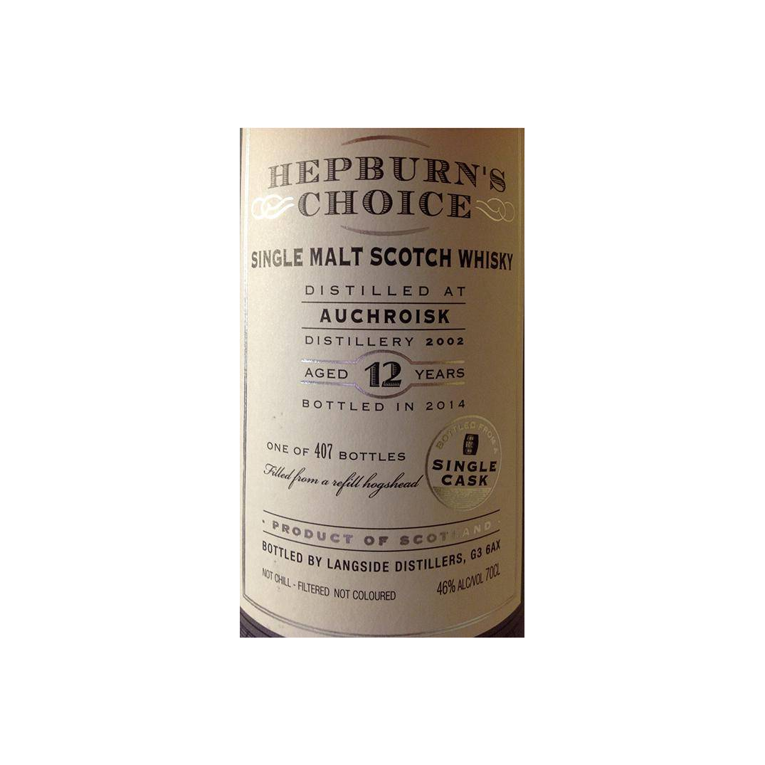 Auchroisk 2002 12 Years Single Malt Whisky 3