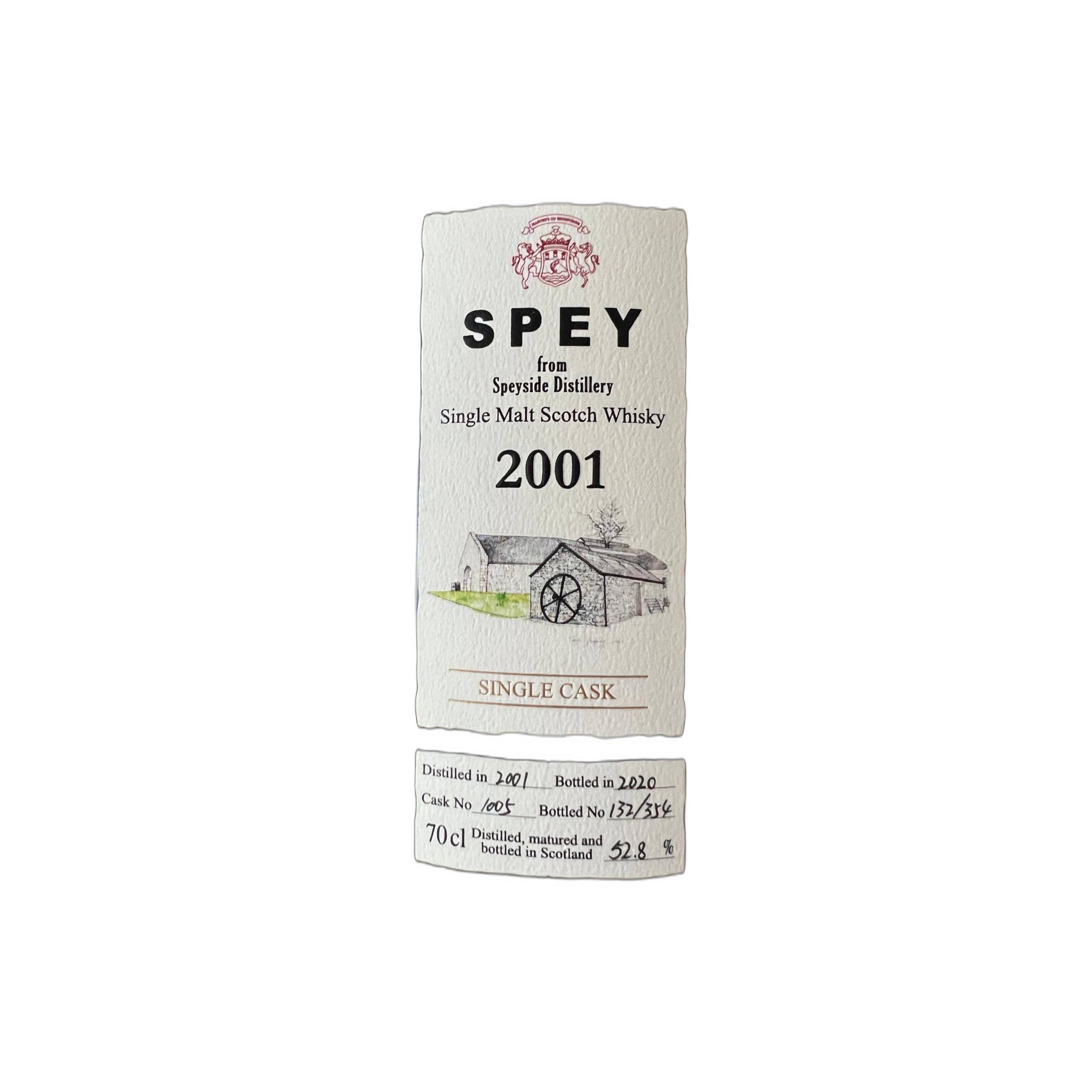 The Speyside Single Cask 2001 19 Years Single Malt Whisky 3