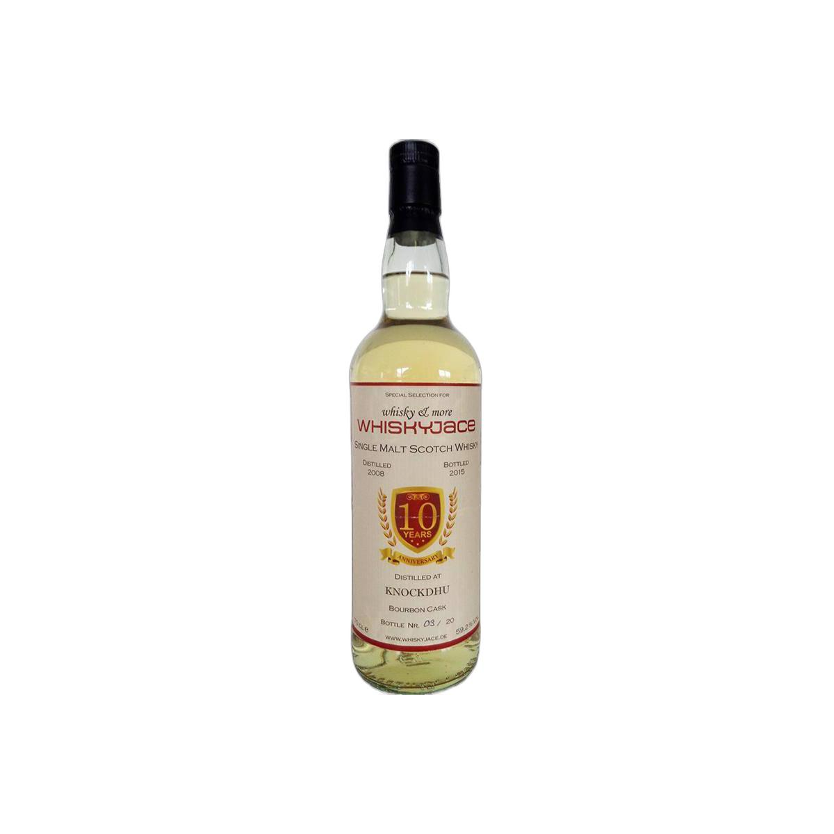 The Knockdhu 2008 7 Years Single Malt Whisky